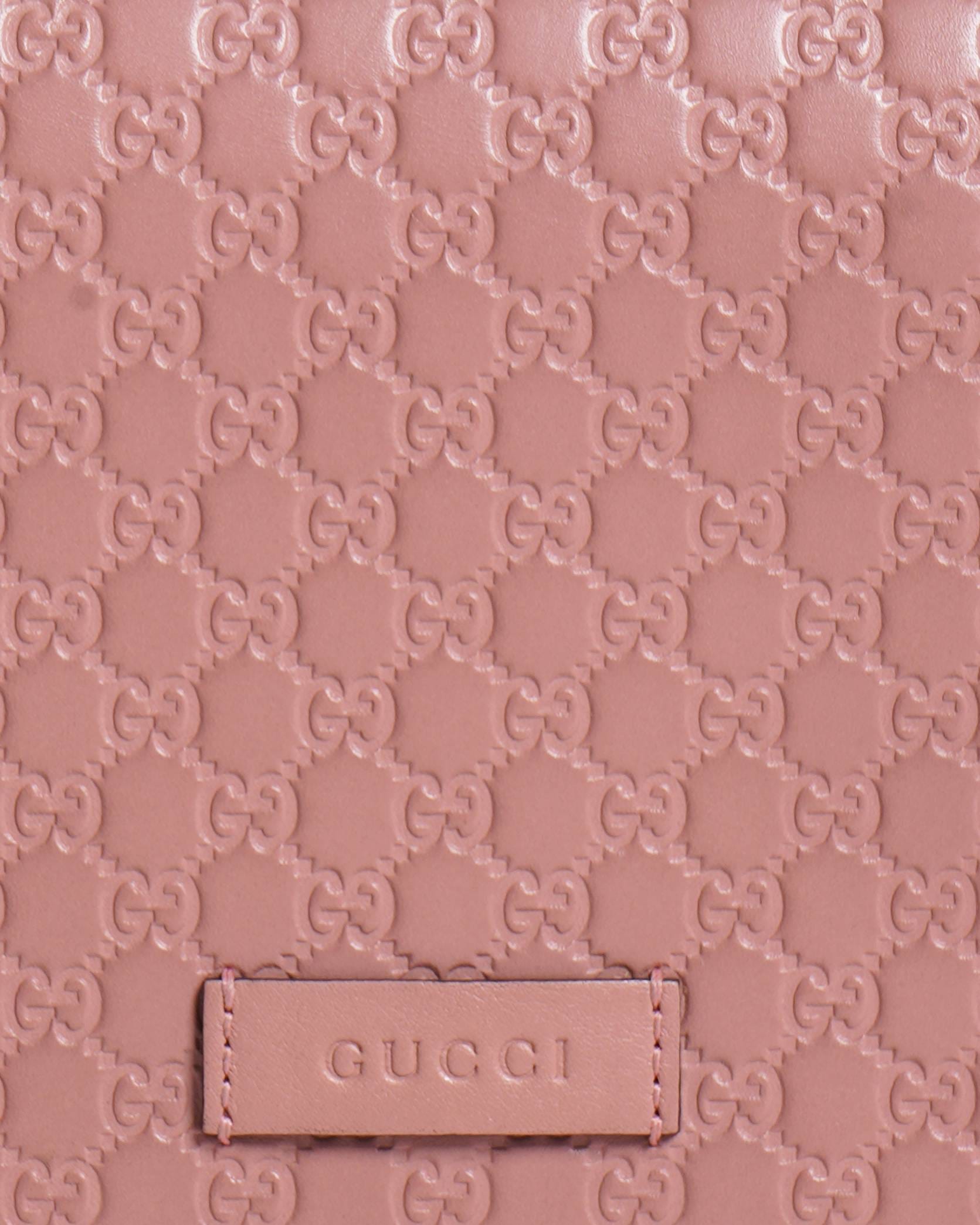 Gucci New Gucci Microguccissima Wallet On Strap