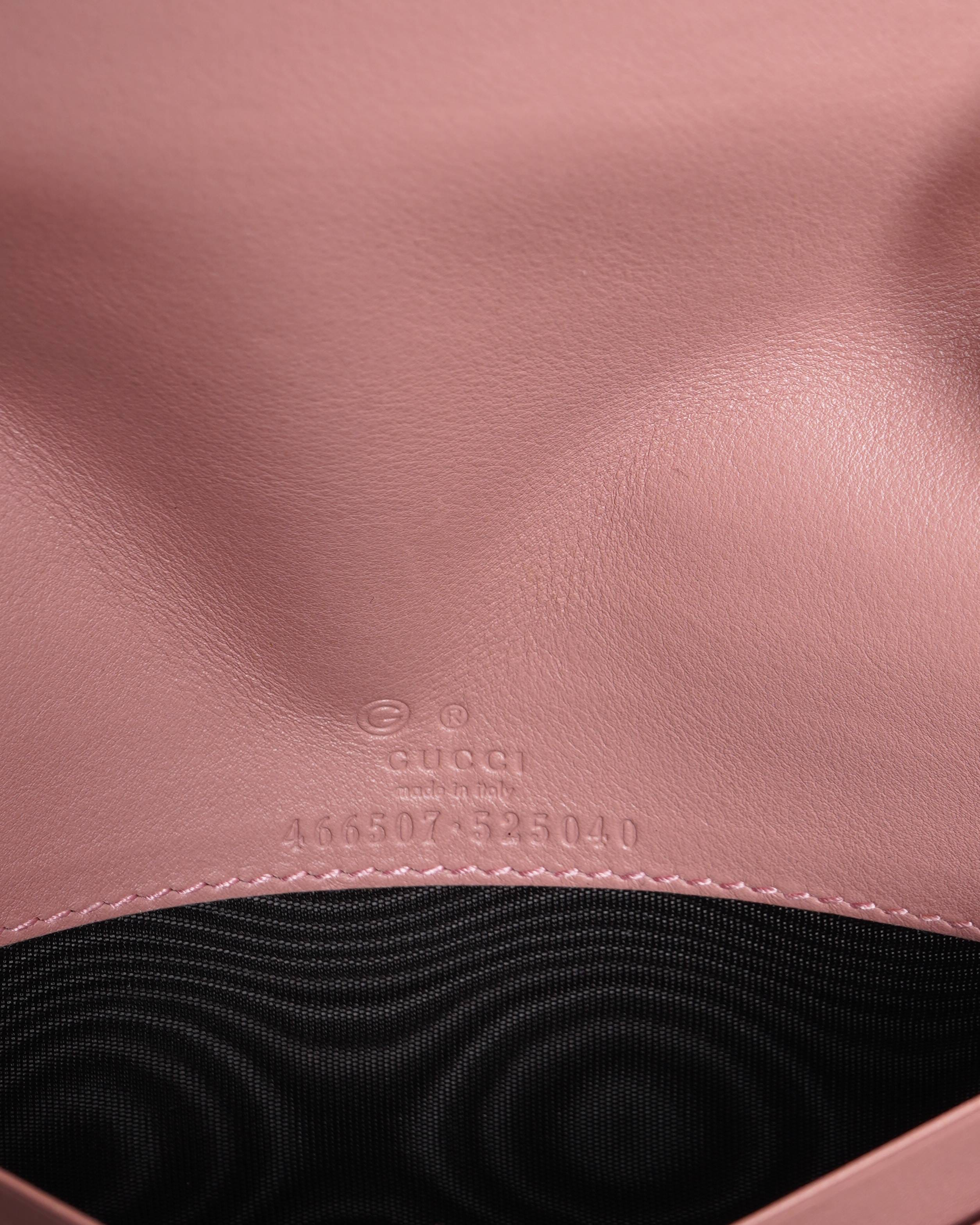 Gucci New Gucci Microguccissima Wallet On Strap