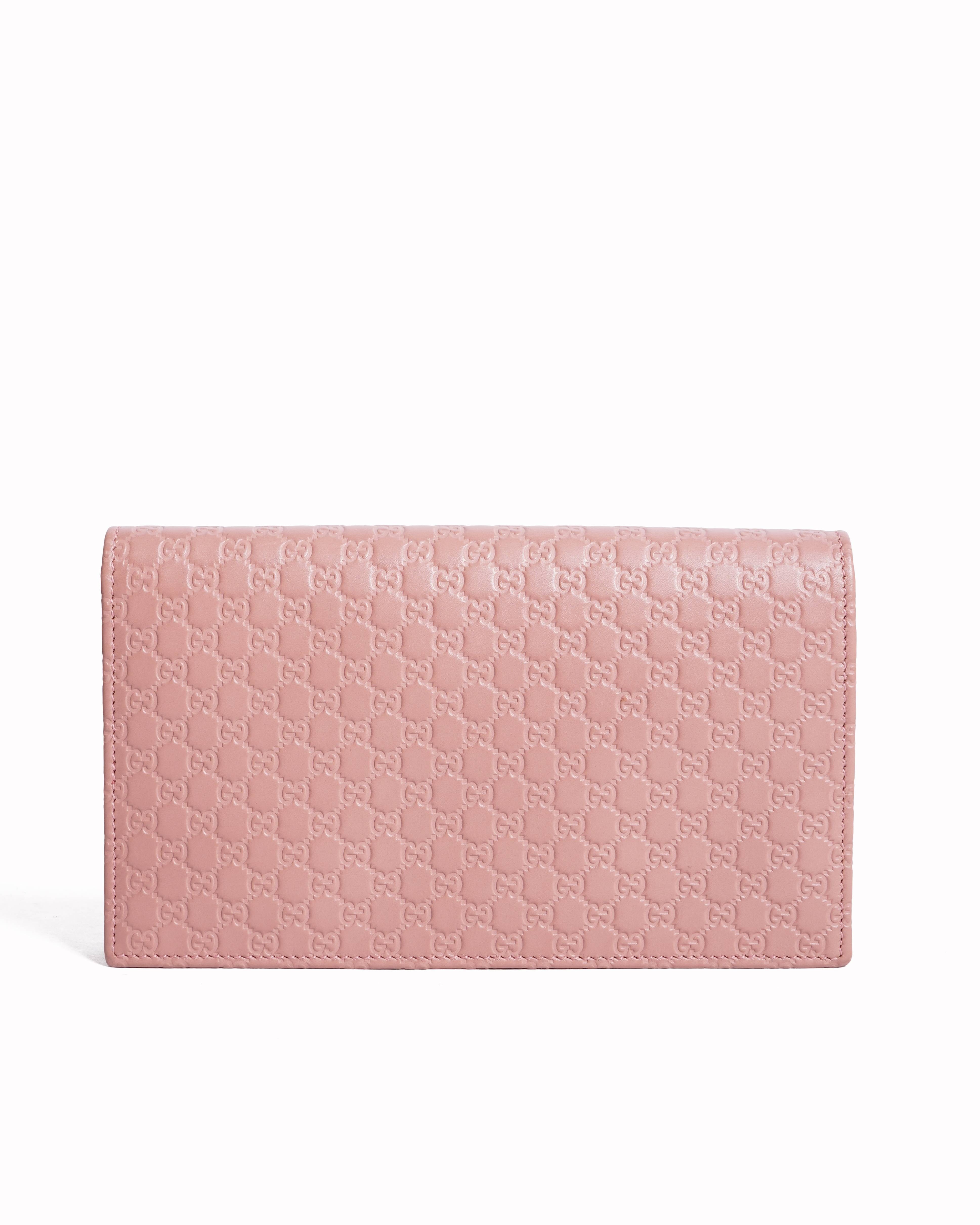 Gucci New Gucci Microguccissima Wallet On Strap