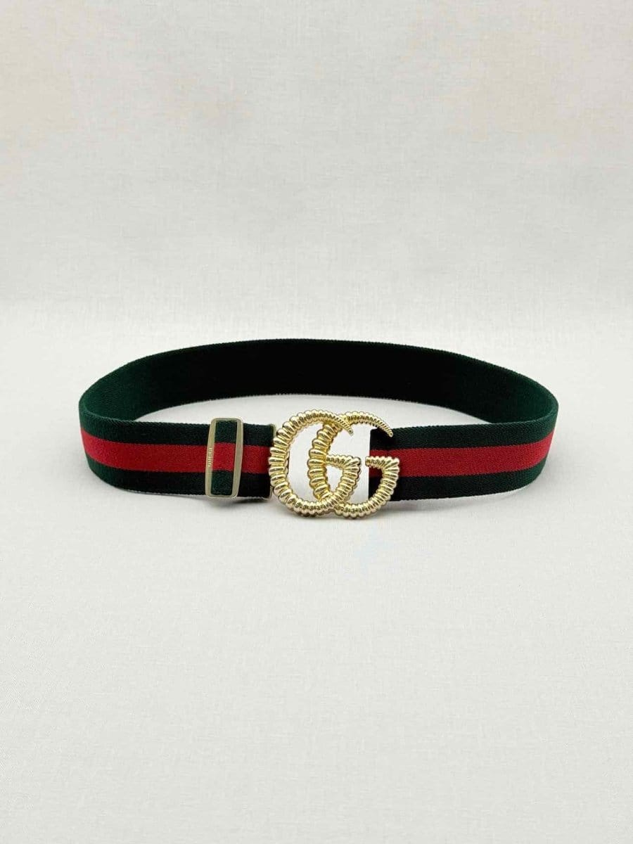 Gucci Green & Red Belt