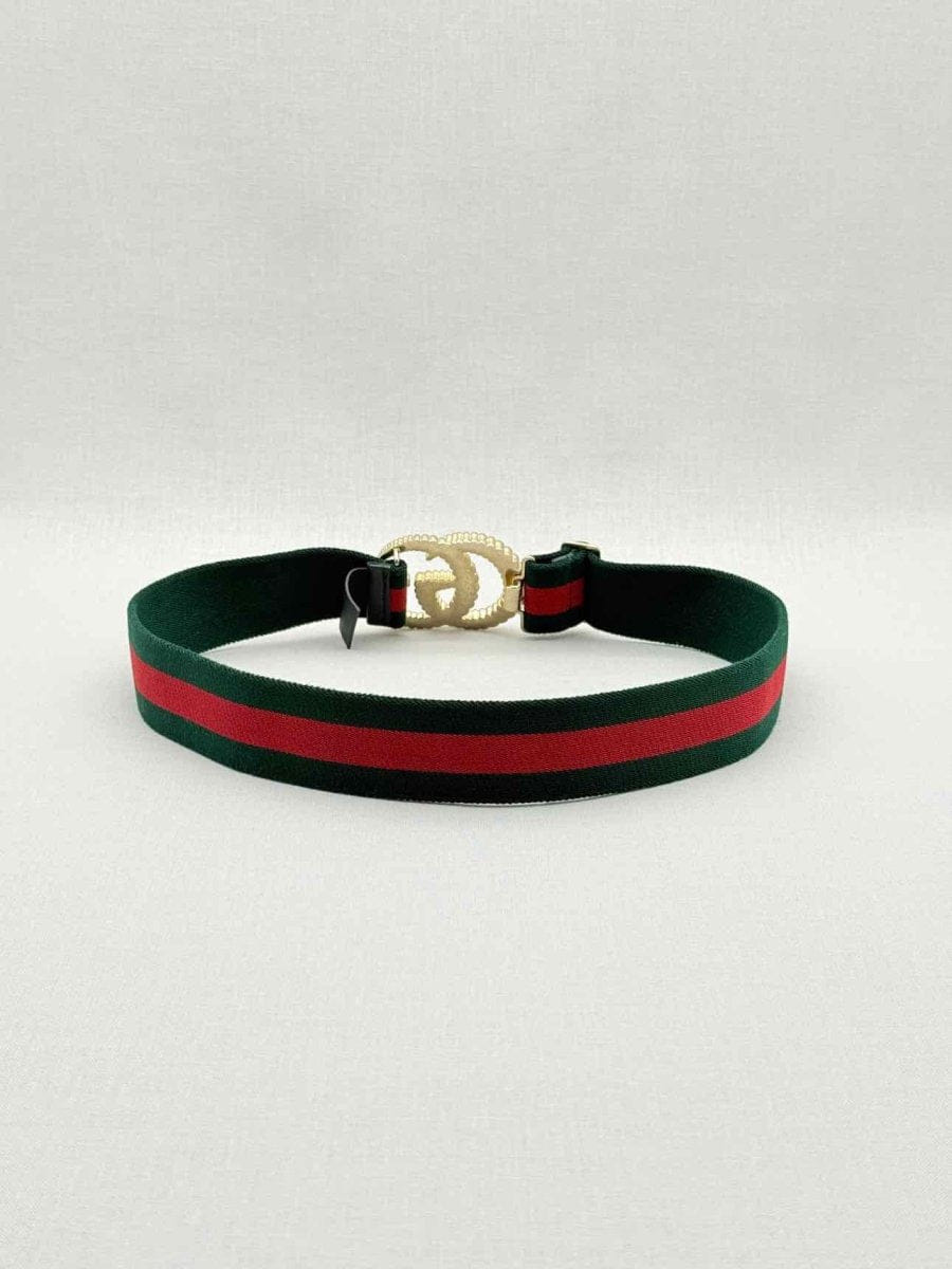 Gucci Green & Red Belt