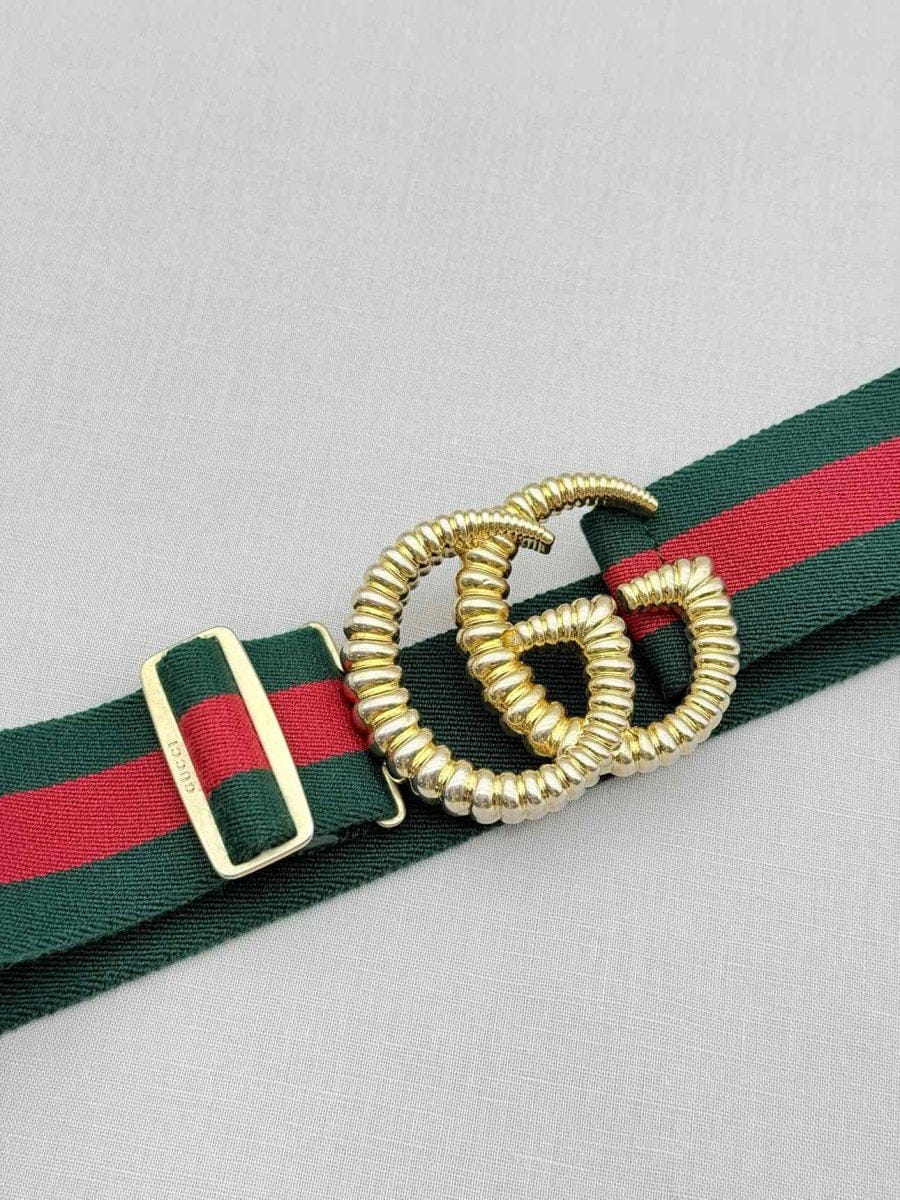 Gucci Green & Red Belt