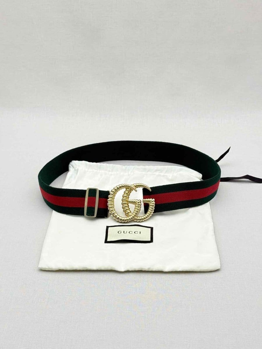 Gucci Green & Red Belt