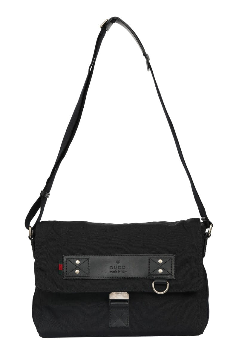 Gucci Gg Black Messenger Bag