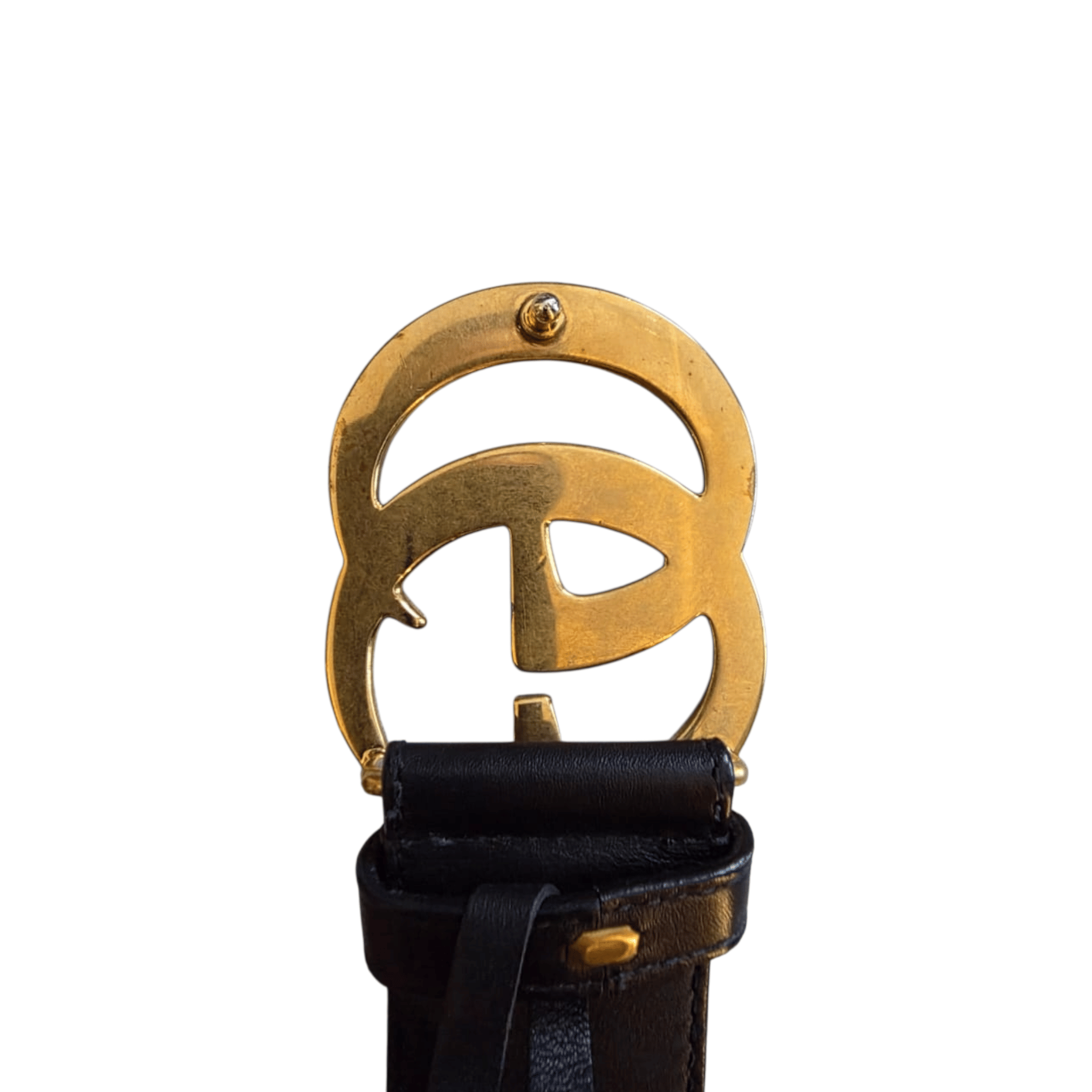 Gucci GG Marmont Black Leather Belt 90 cm