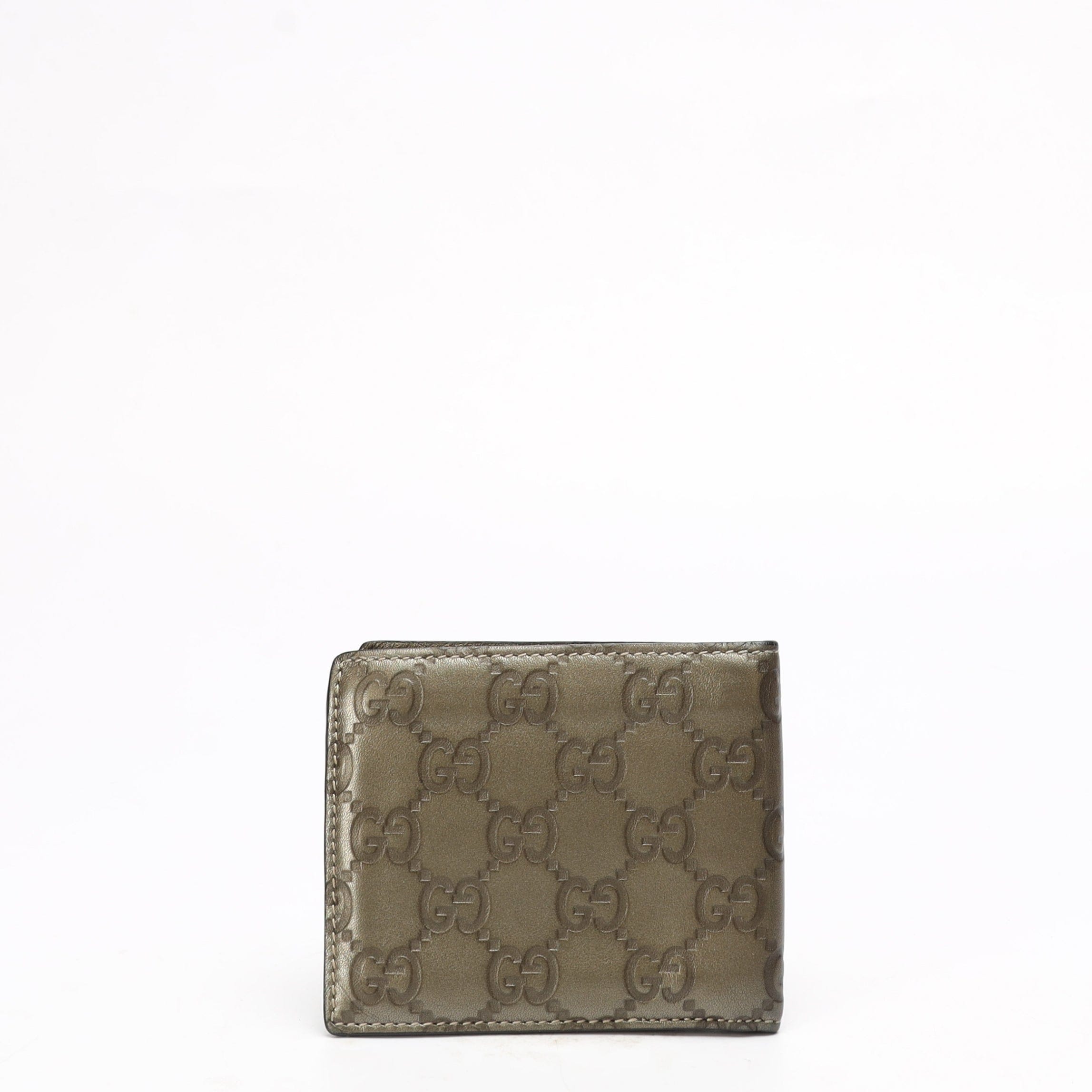 Gucci GG Emblem Bi - fold Wallet