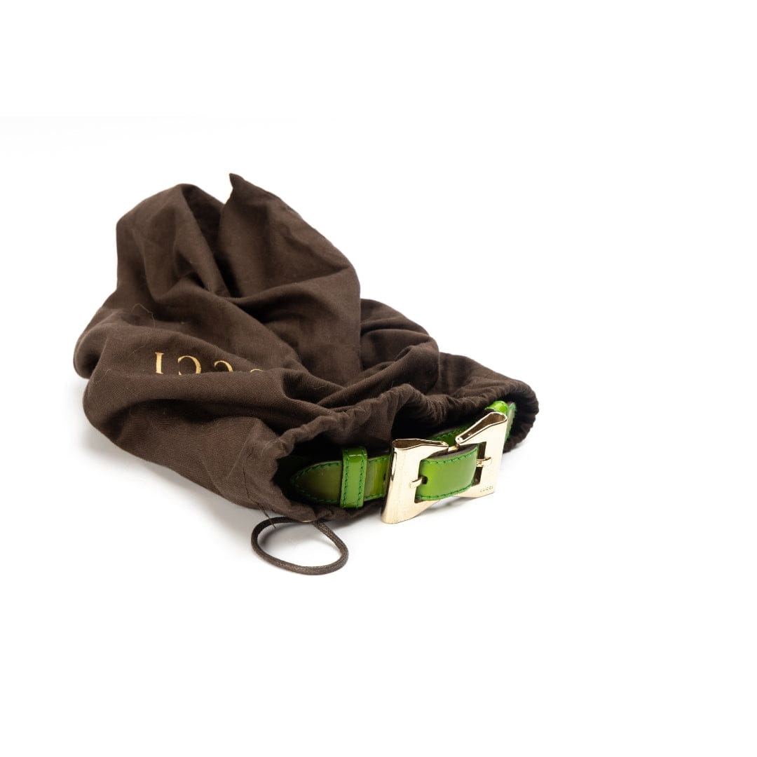 Gucci Leather Queen Waist Belt