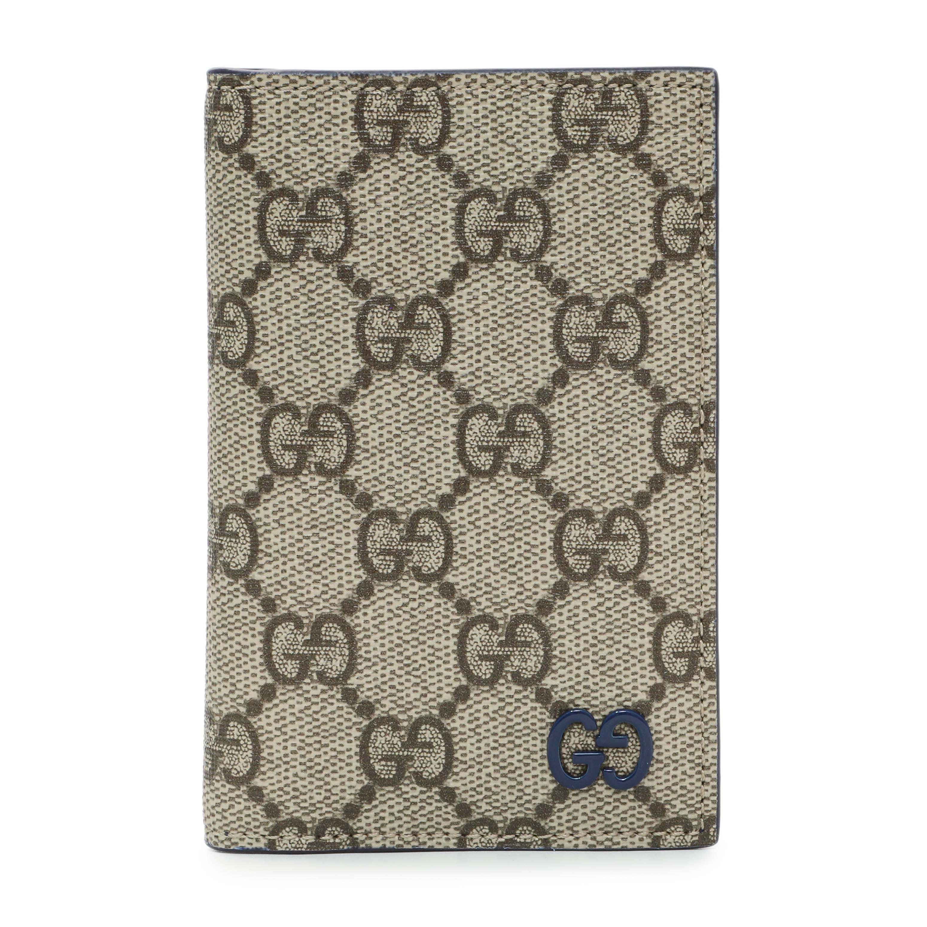 Gucci Interior GG Supreme Canvas Long Card Case
