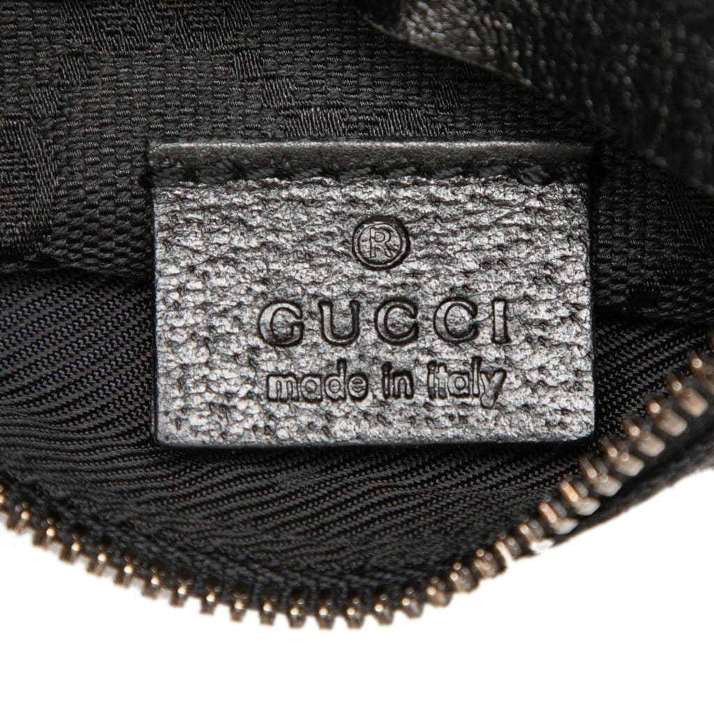 Gucci GG Canvas Double Pocket Belt Bag