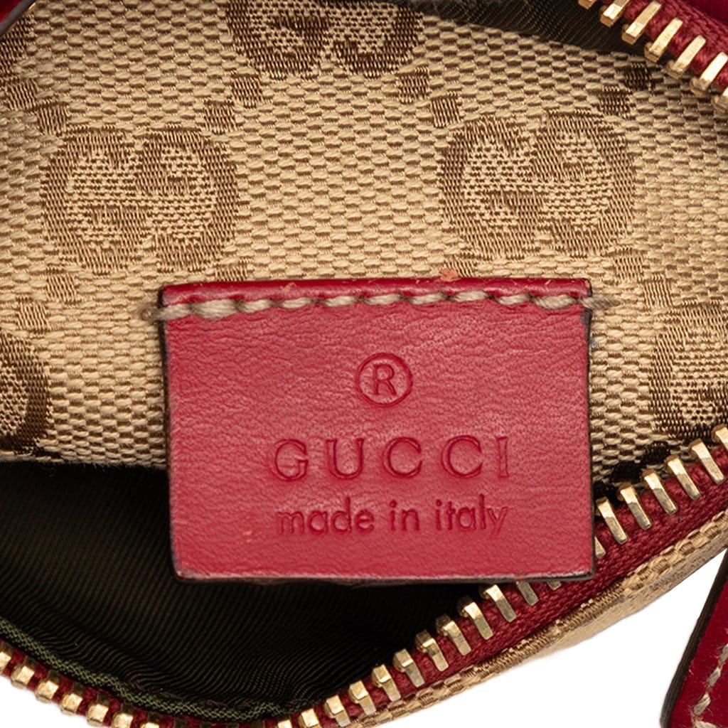 Gucci GG Canvas Web Double Pocket Belt Bag