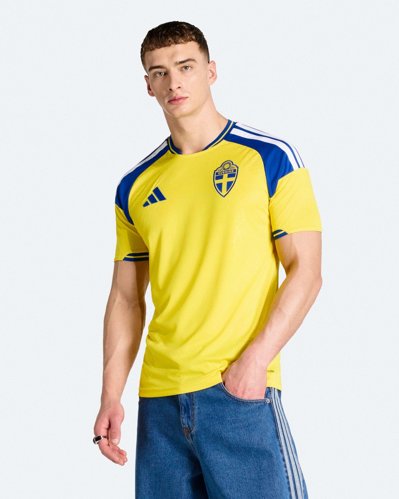 adidas SVFF Sweden Home Jersey