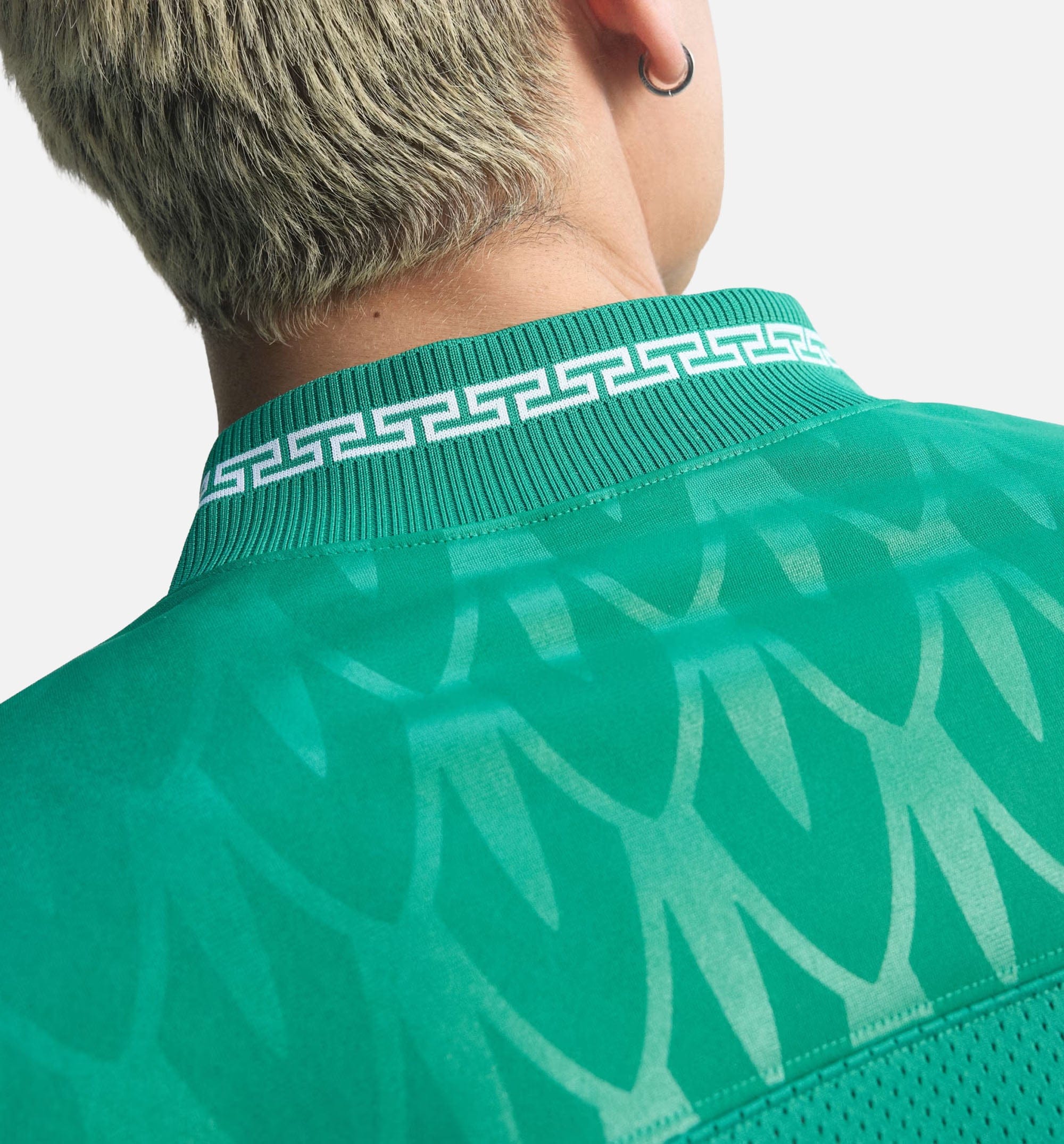 adidas Bringback Remixed Mexico Mens Jersey - Bold Green/White/Better Scarlet