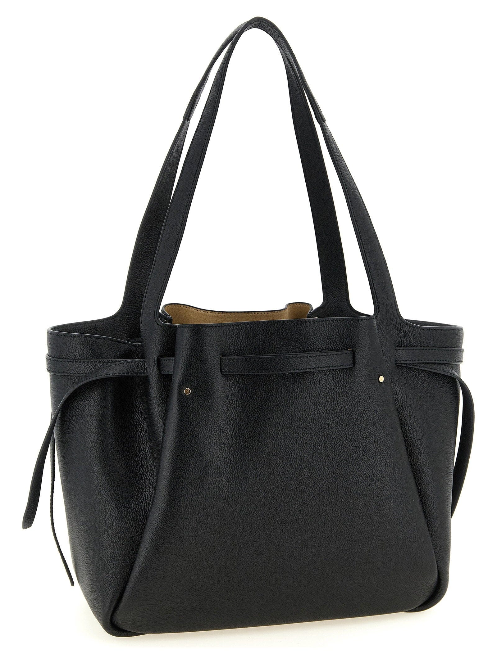 Tory Burch Romy Tote Bag — Black