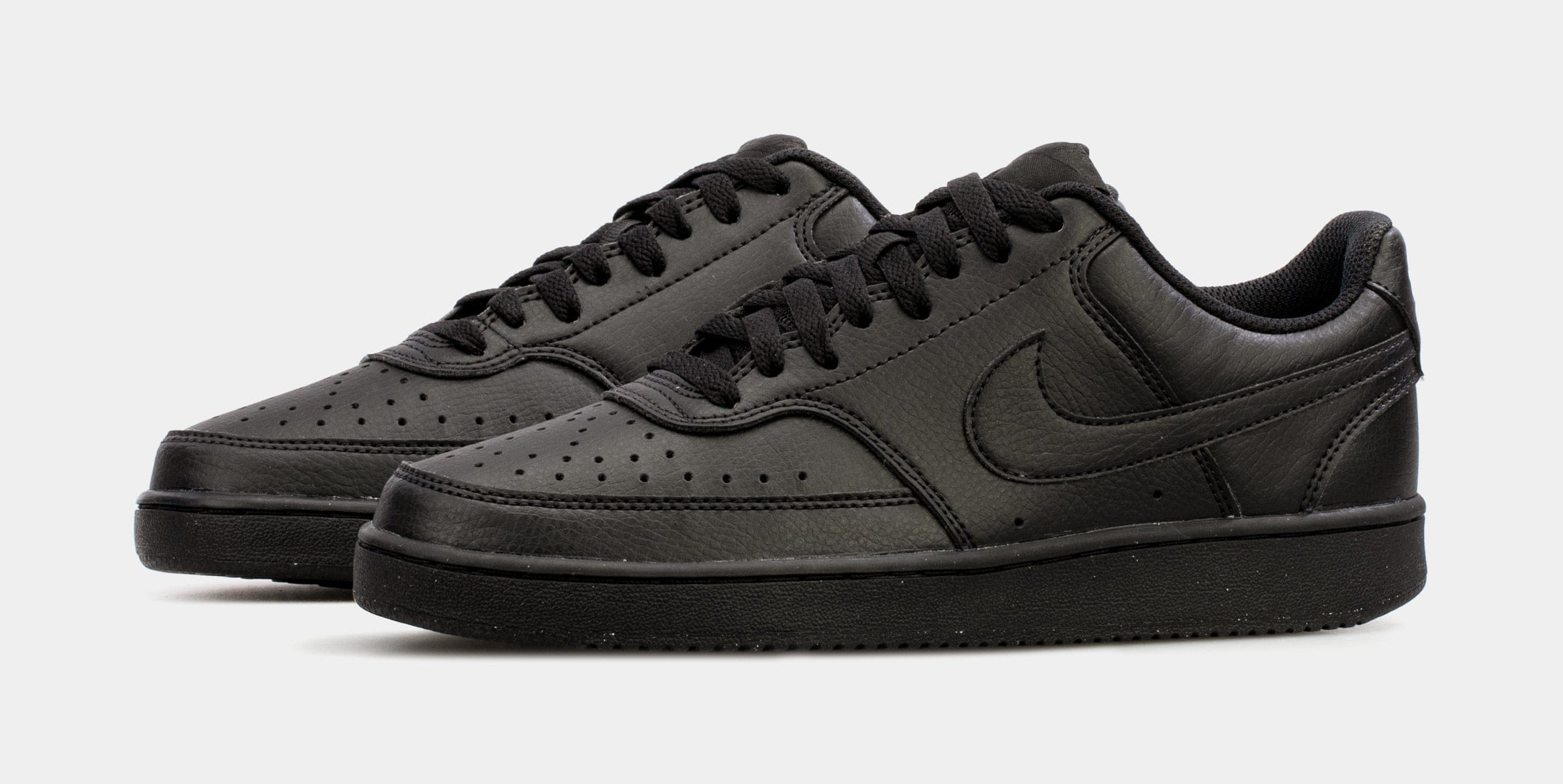 Nike Court Vision Low Mens Lifestyle Shoes (Black)