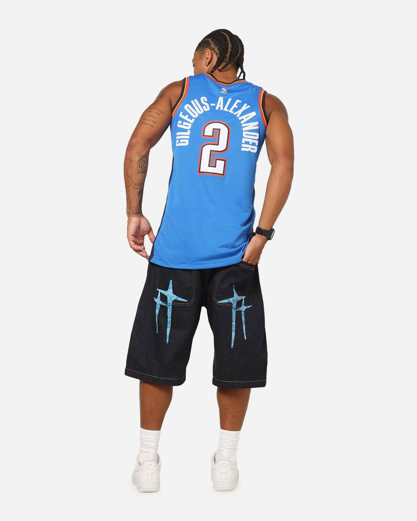 Nike Shai Gilgeous - Alexander Oklahoma City Thunder #2 Icon Edition 2022/23 Nike Dri - Fit NBA Swingman Jersey Signal Blue