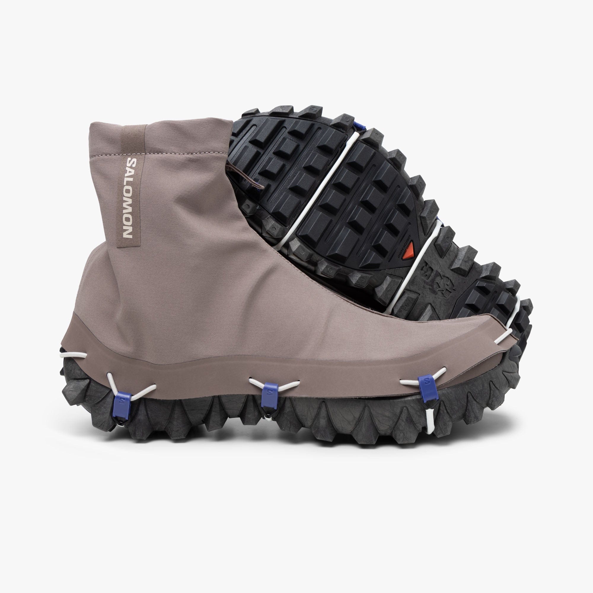 Salomon Snowclog Advanced Iron / Silver Cloud - Clematis Blue