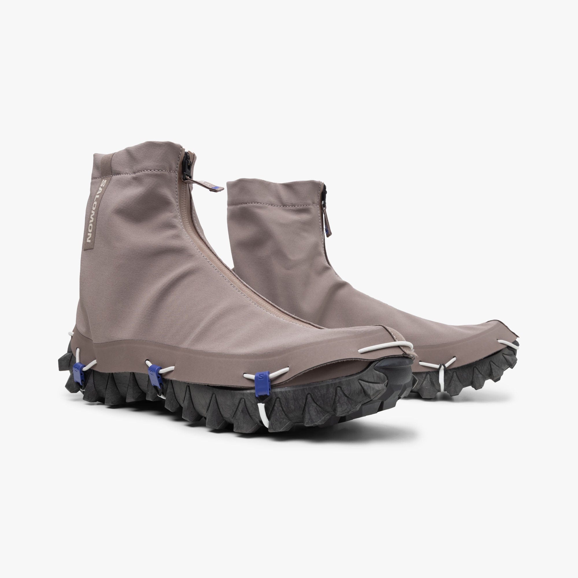 Salomon Snowclog Advanced Iron / Silver Cloud - Clematis Blue