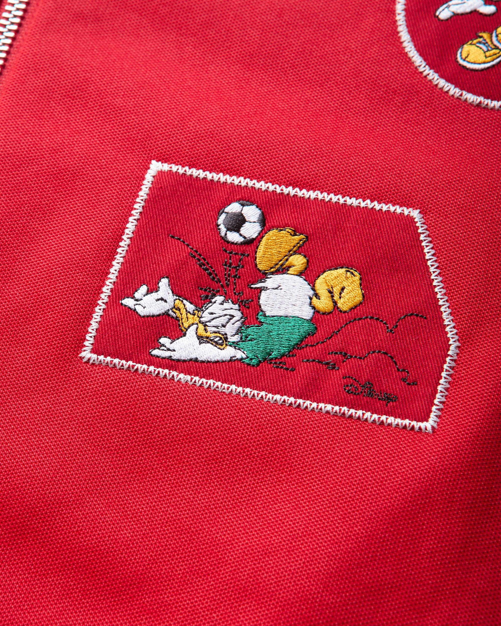 adidas Brain Dead x Disney Track Top Better Scarlet