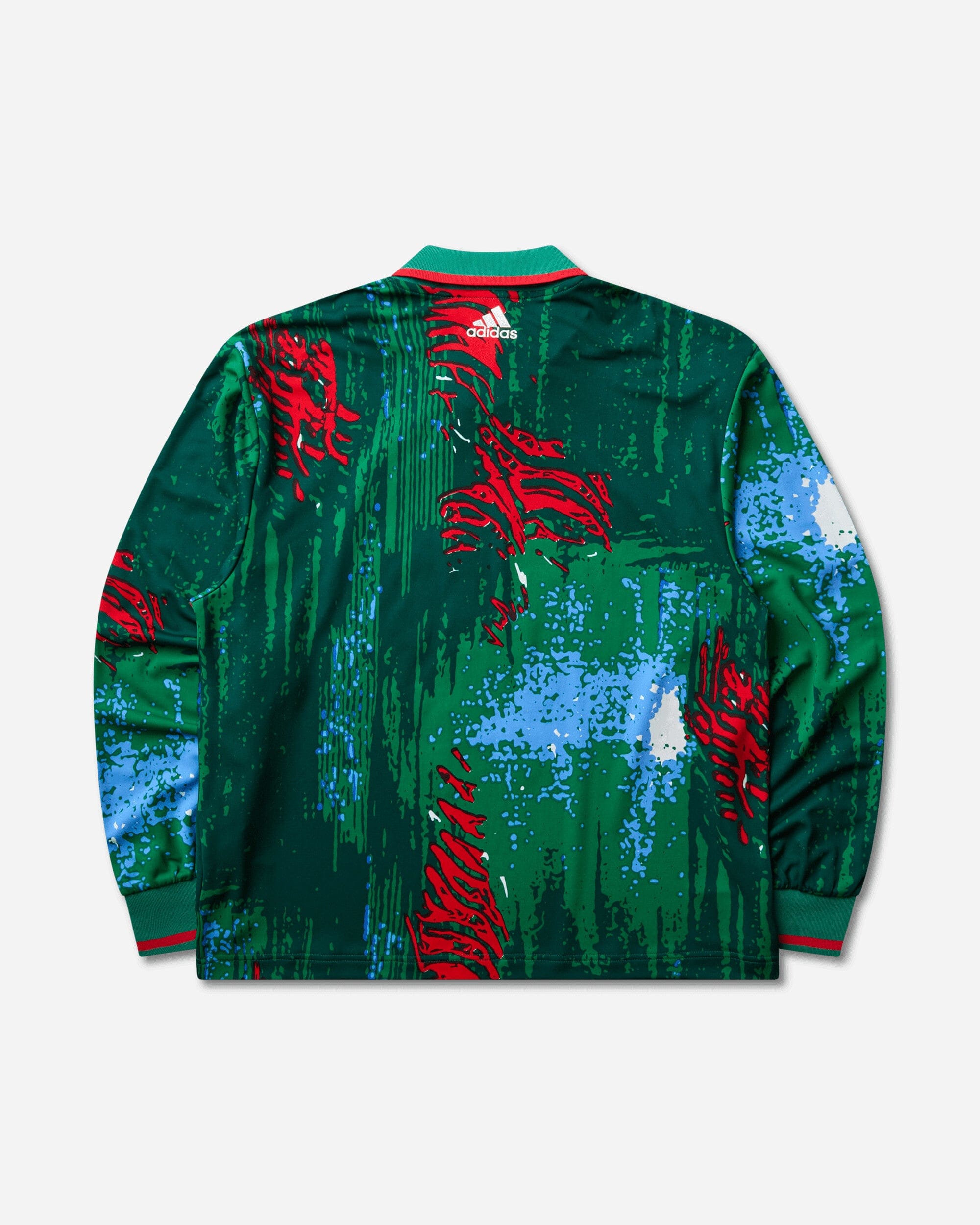 adidas Brain Dead x Disney Longsleeve Jersey Red / Bold Green / Blue