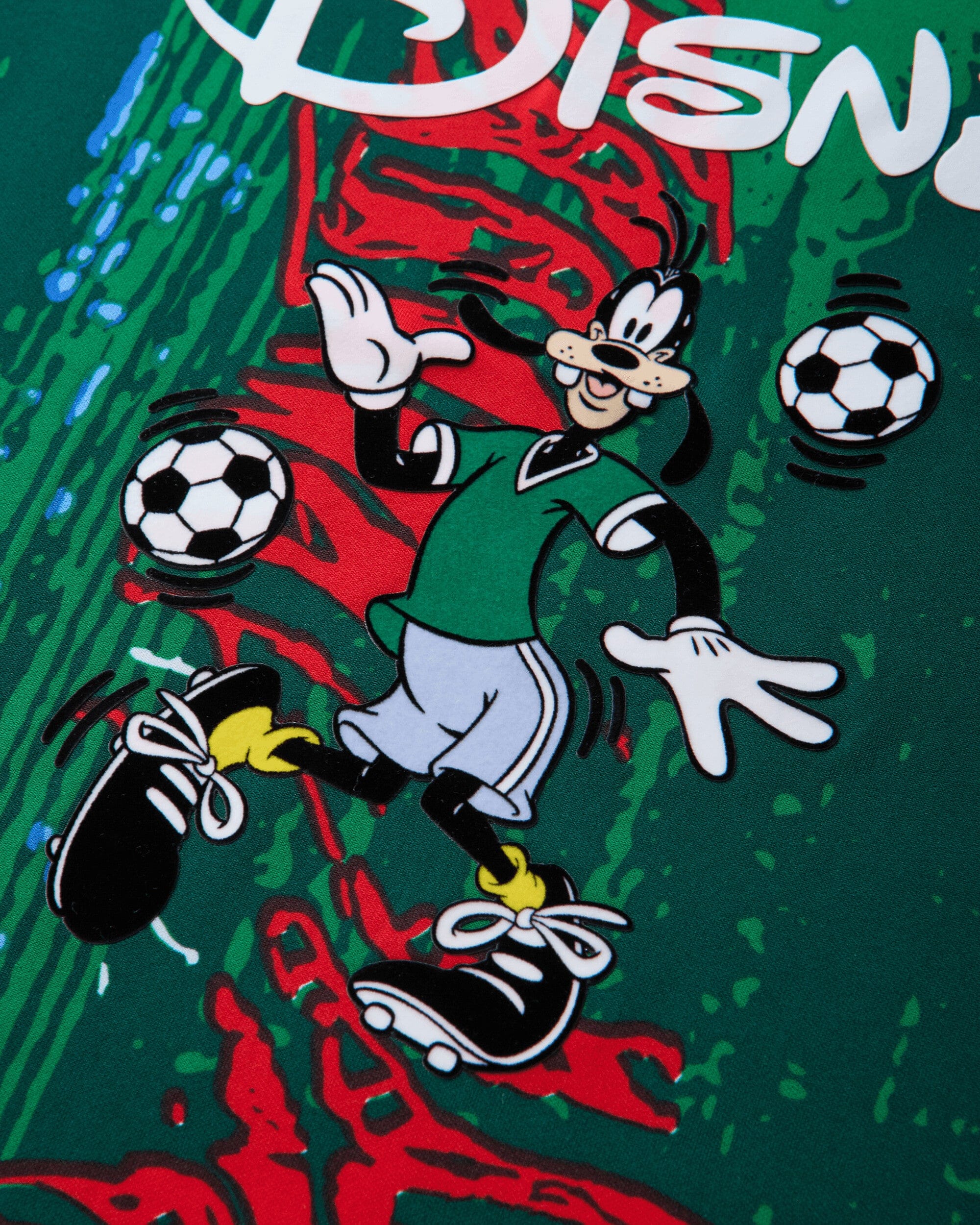 adidas Brain Dead x Disney Longsleeve Jersey Red / Bold Green / Blue