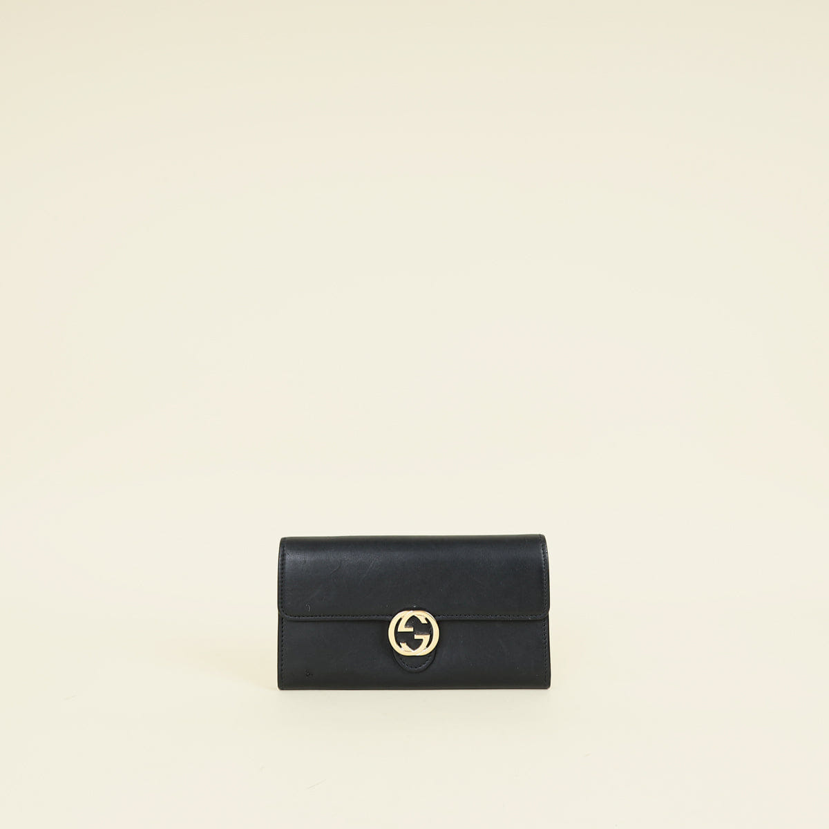 Gucci Black Interlocking G Wallet