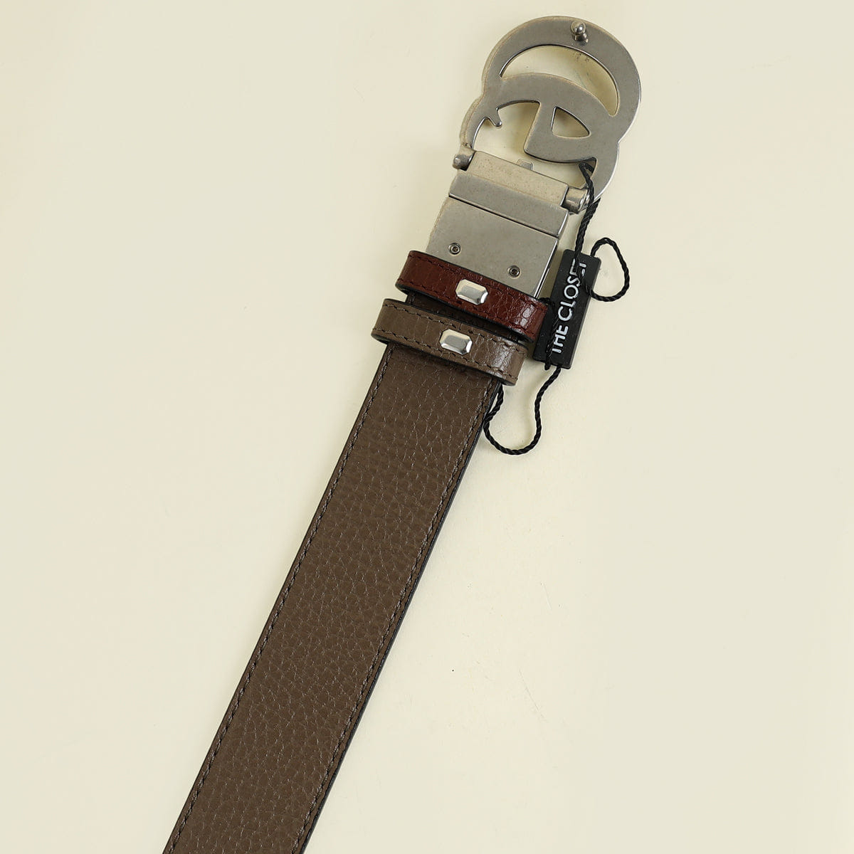 Gucci Bicolor GG Reversible Belt 32