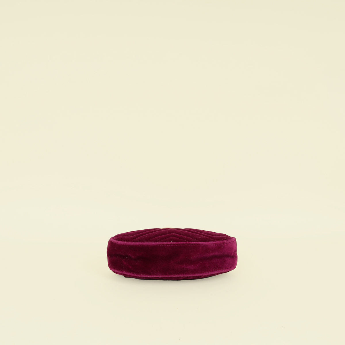 Gucci Violet Velvet GG Marmont Mini Belt Bag