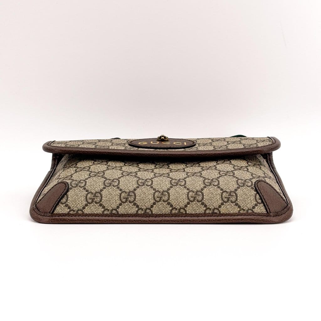 Gucci Neo Vintage GG Supreme Belt Bag Brown
