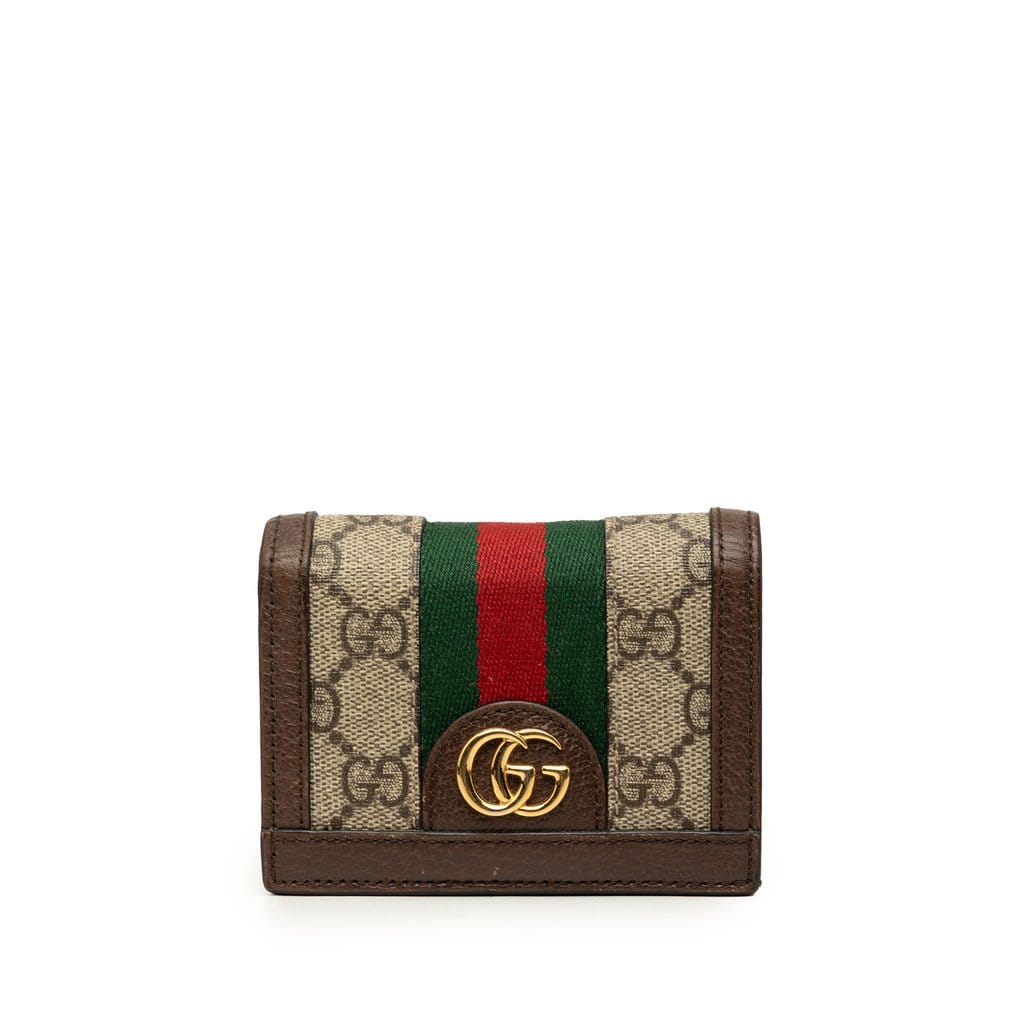 Gucci GG Supreme Web Ophidia Small Wallet
