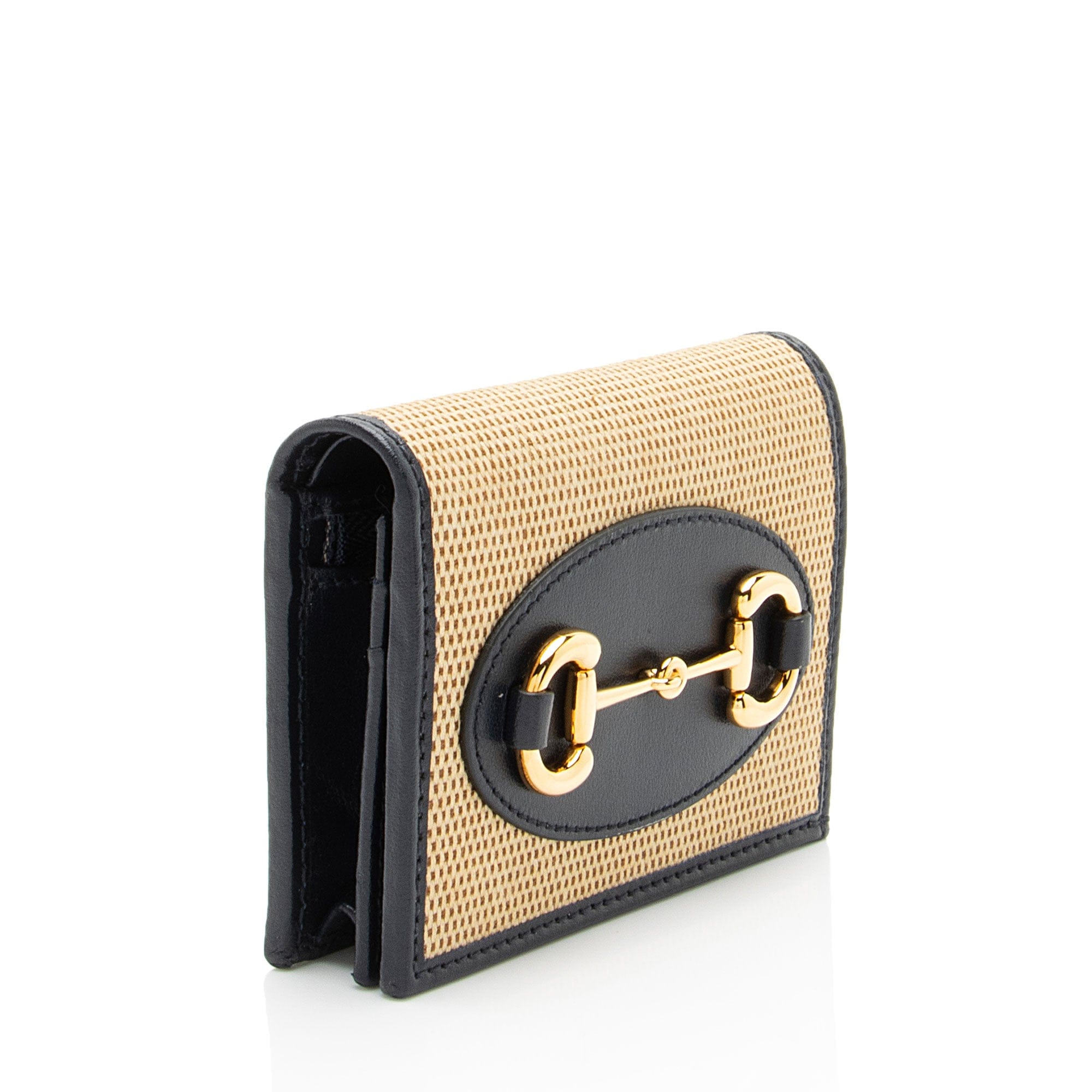Gucci Canvas Horsebit 1955 Card Case