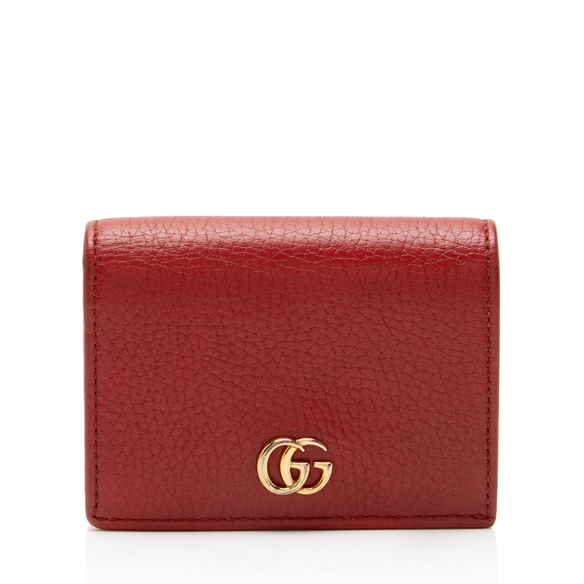 Gucci Leather GG Marmont Card Case
