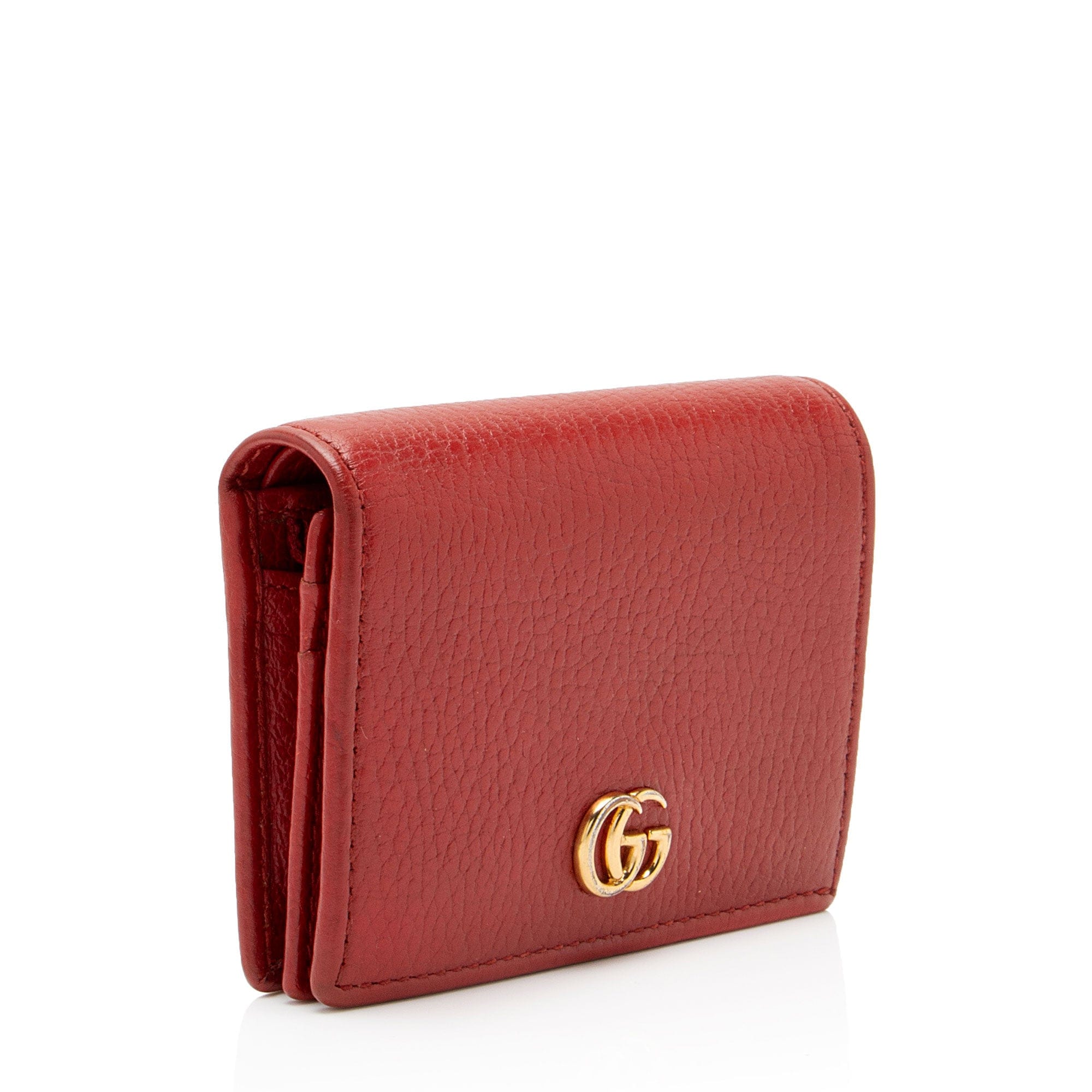 Gucci Leather GG Marmont Card Case