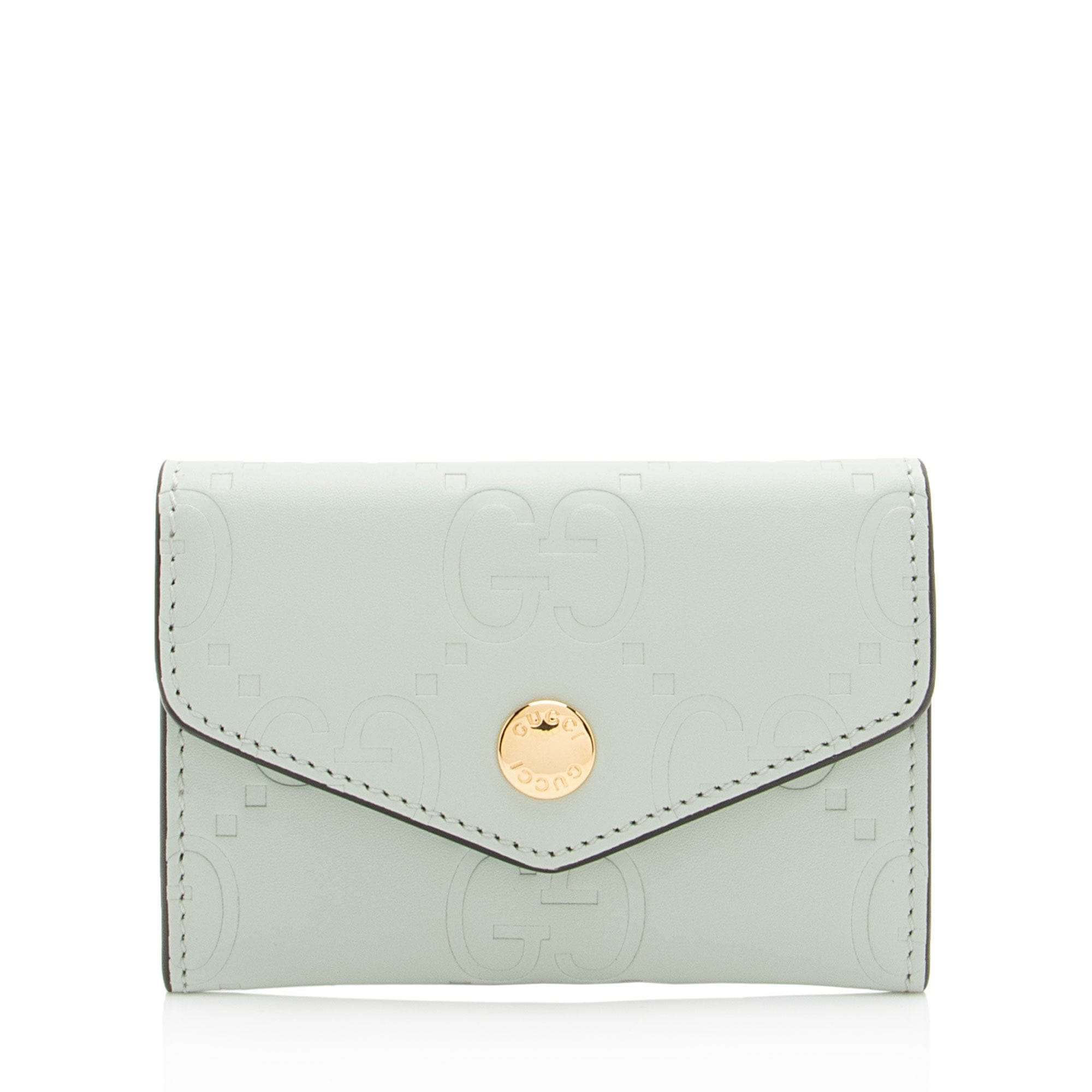Gucci Jumbo GG Leather Card Case