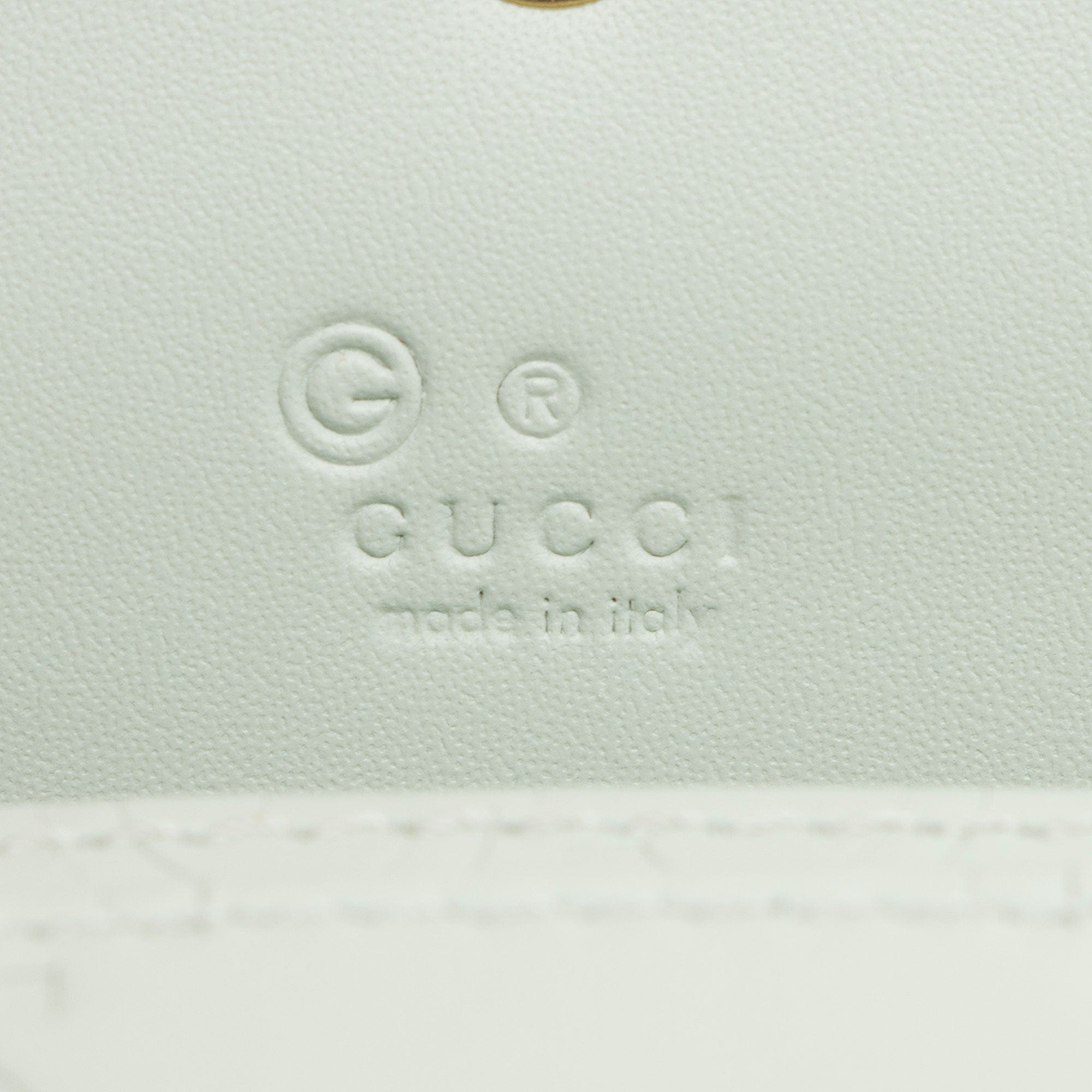 Gucci Jumbo GG Leather Card Case