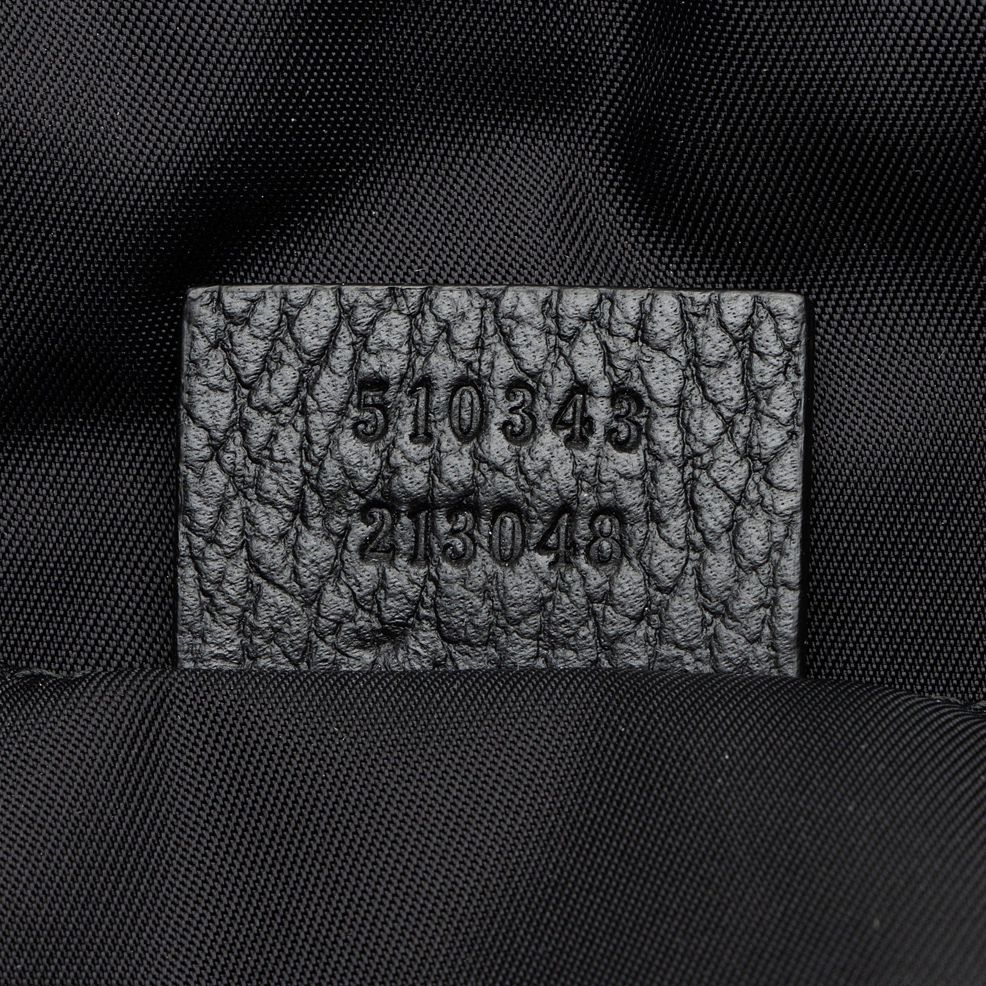 Gucci GG Nylon Buckle Double Pocket Backpack