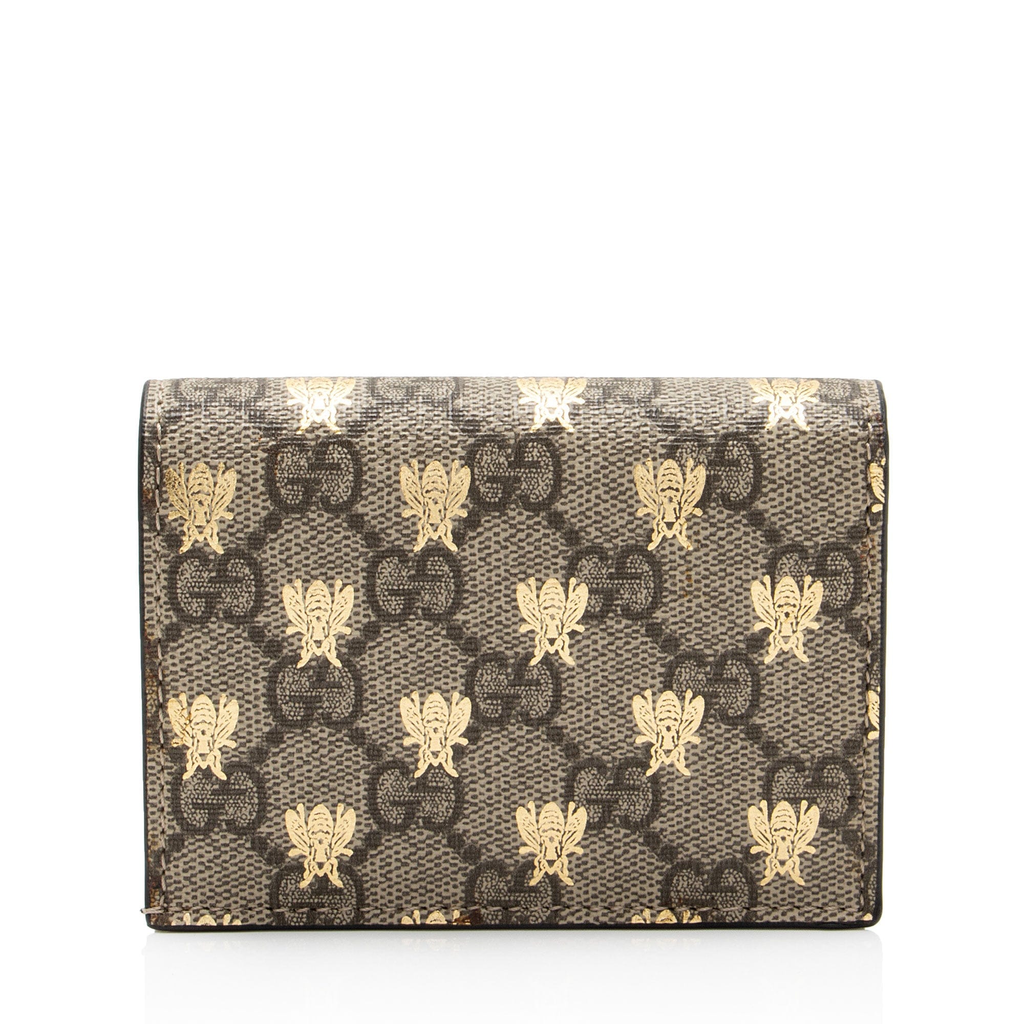 Gucci GG Supreme Bee Card Case