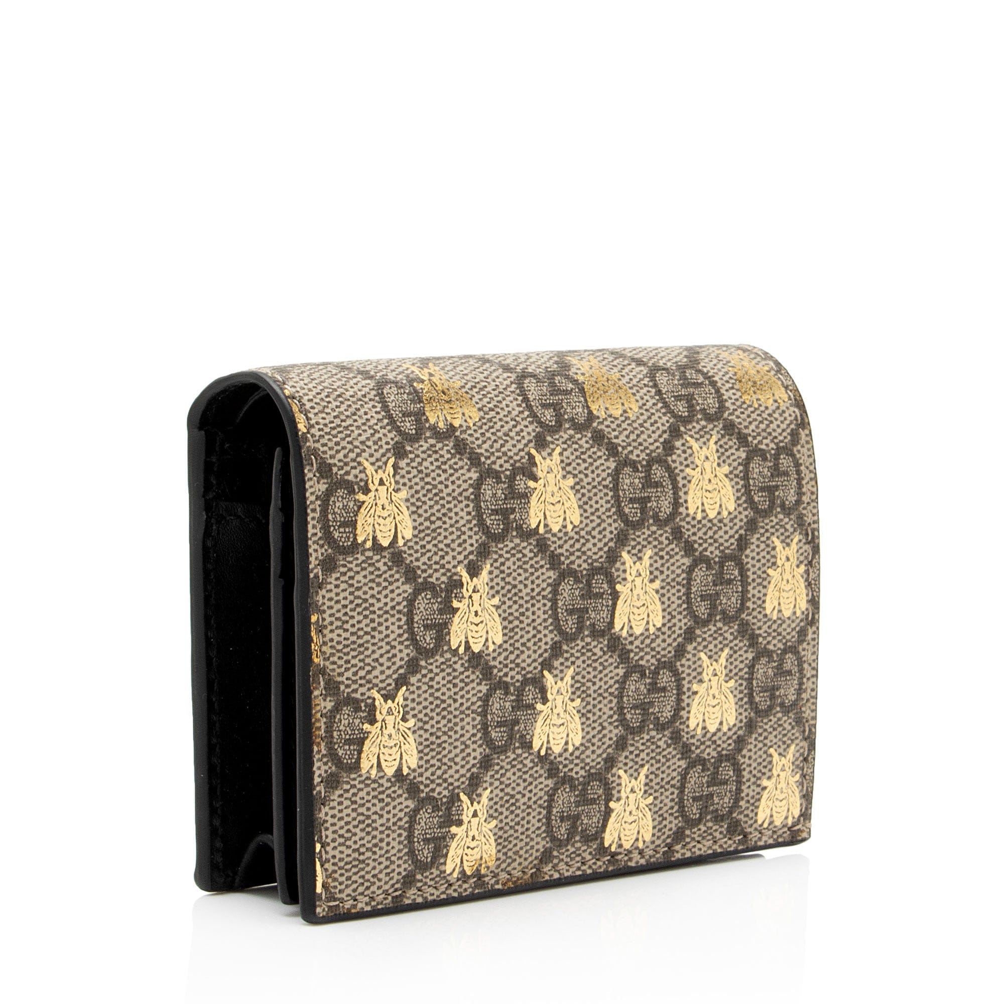 Gucci GG Supreme Bee Card Case