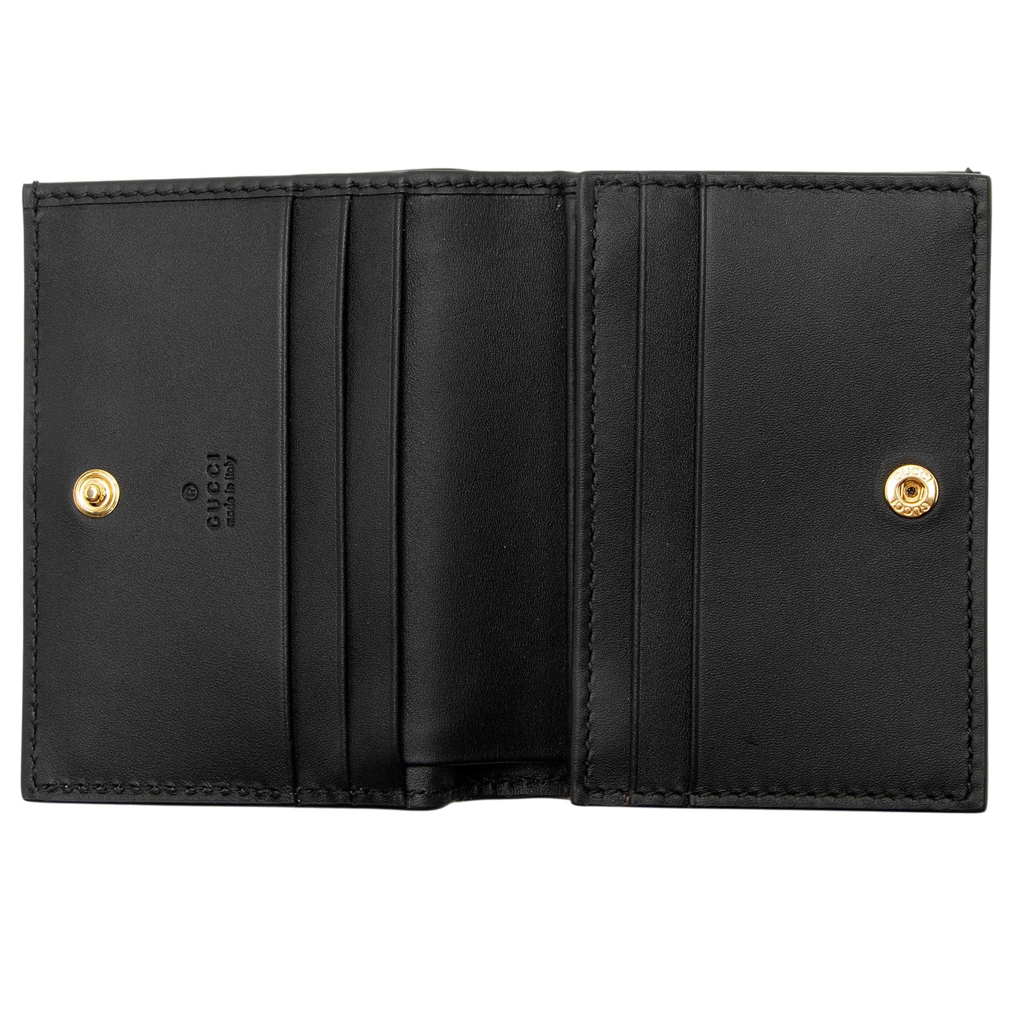 Gucci GG Supreme Bee Card Case