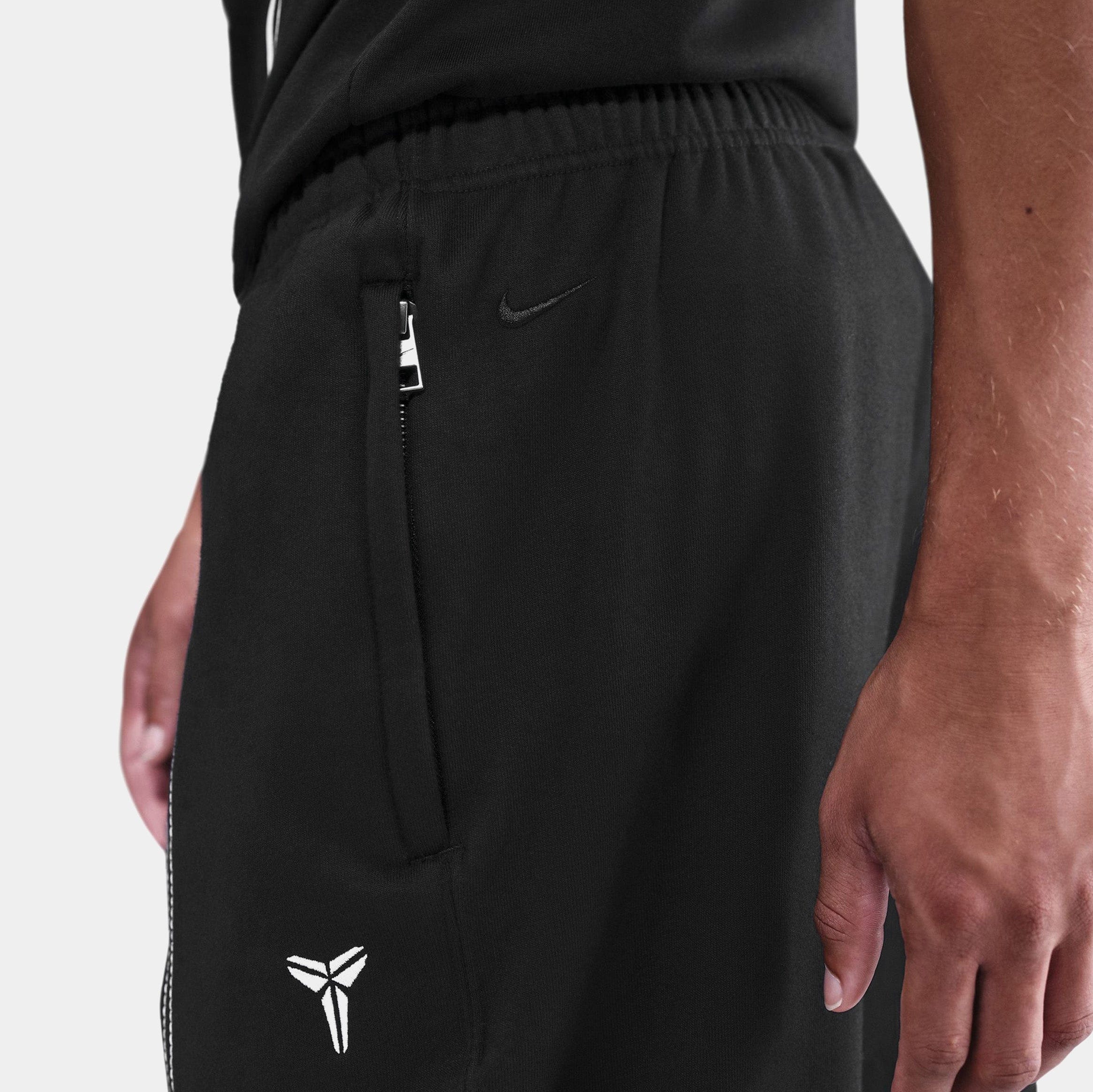Nike Kobe Fleece Basketball Mens Pants (Black/White)