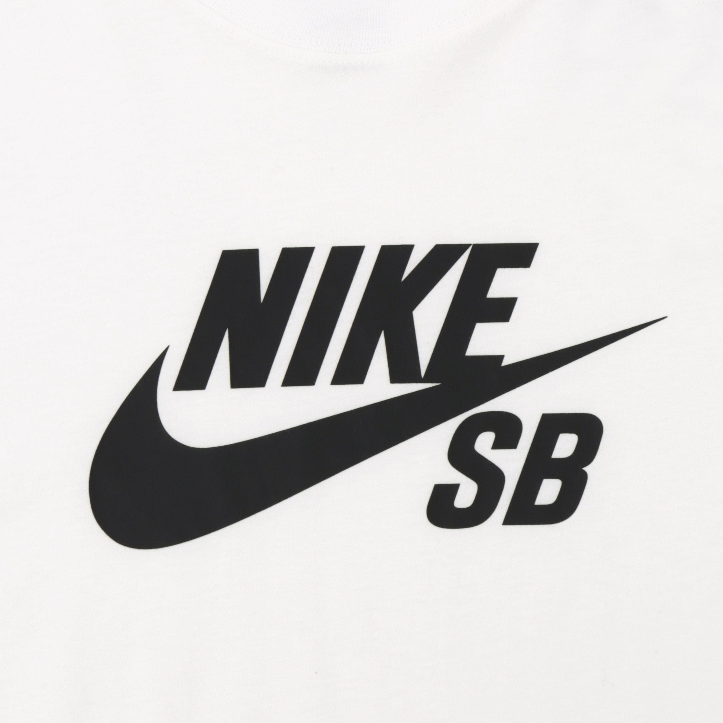 Nike SB Large Logo T - Shirt White / Black