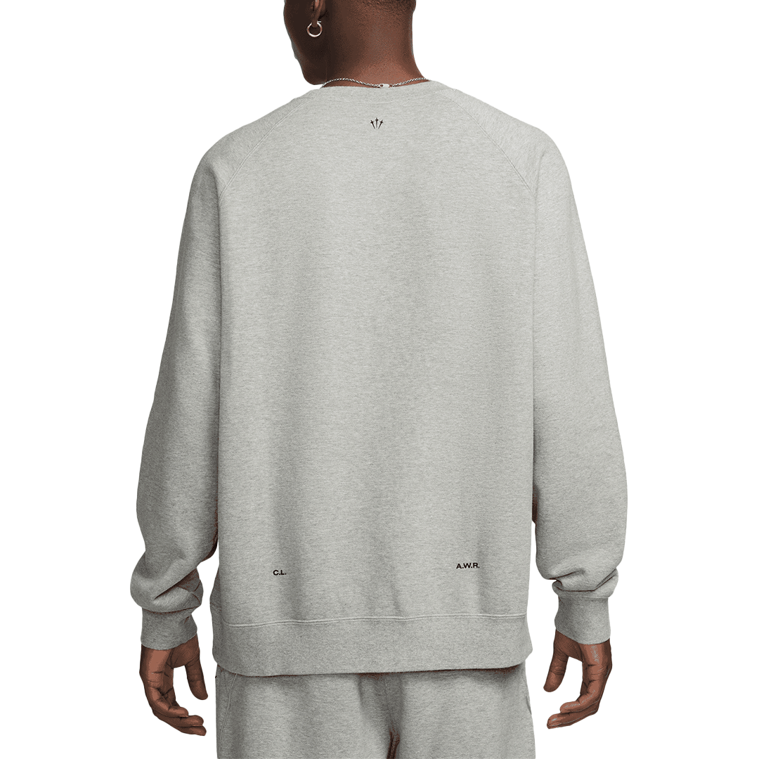 Nike FLEECE CREWNECK DARK GREY HEATHER