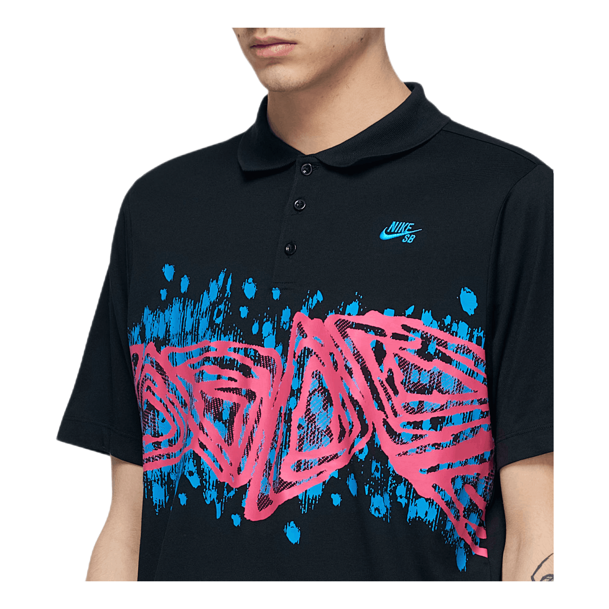Nike Polo Gfx Black