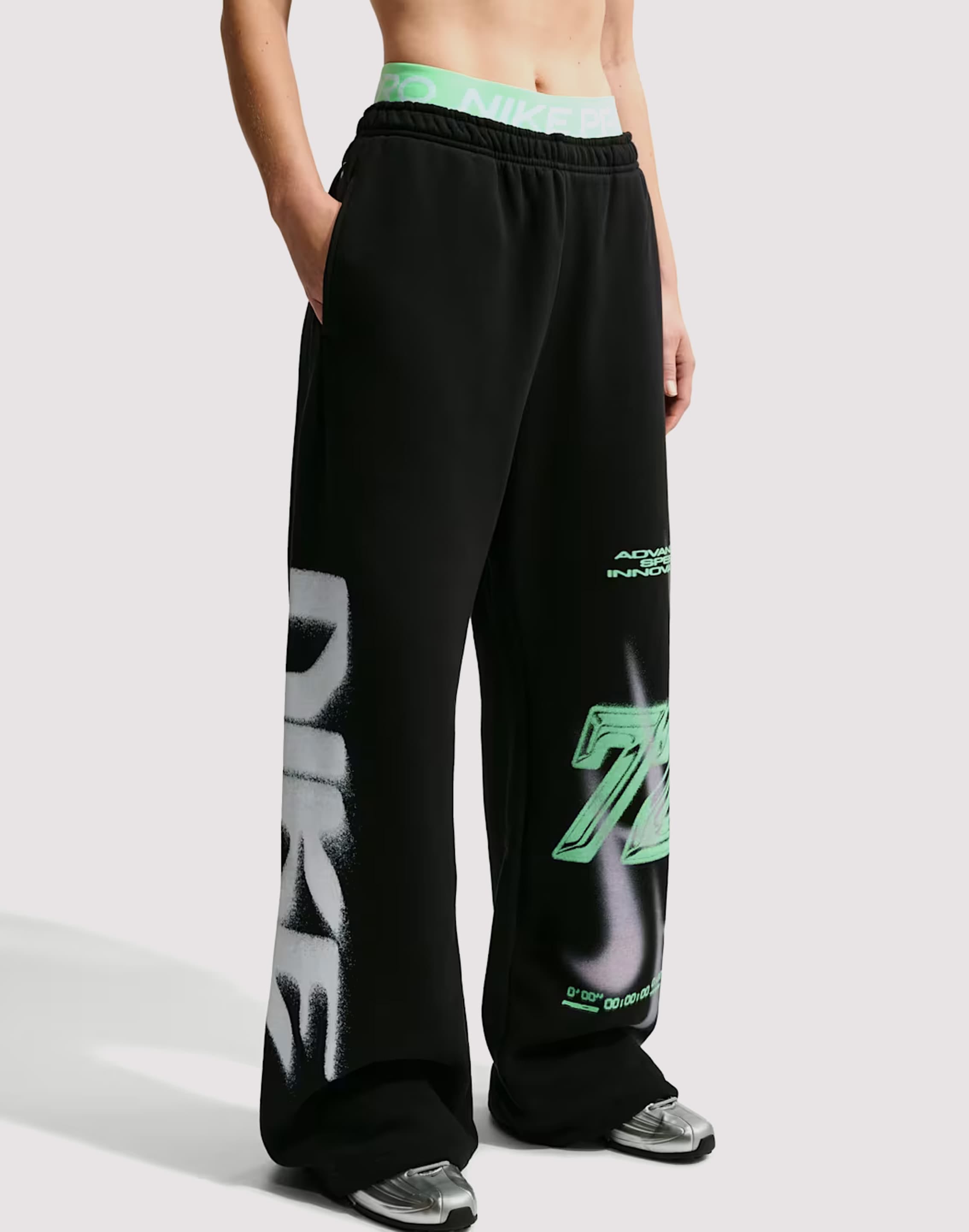 Nike Studio Fleece High - Rise Pants
