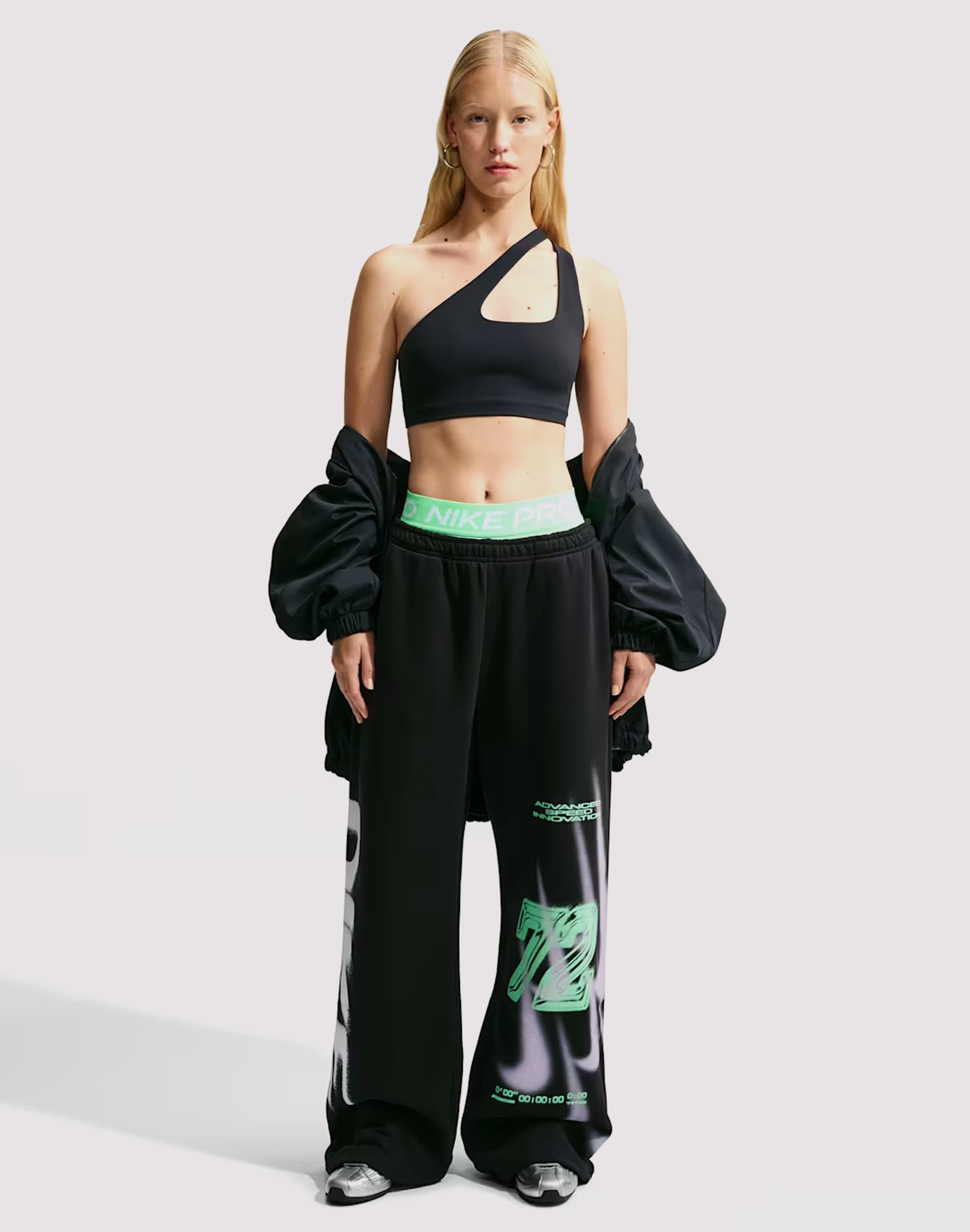 Nike Studio Fleece High - Rise Pants