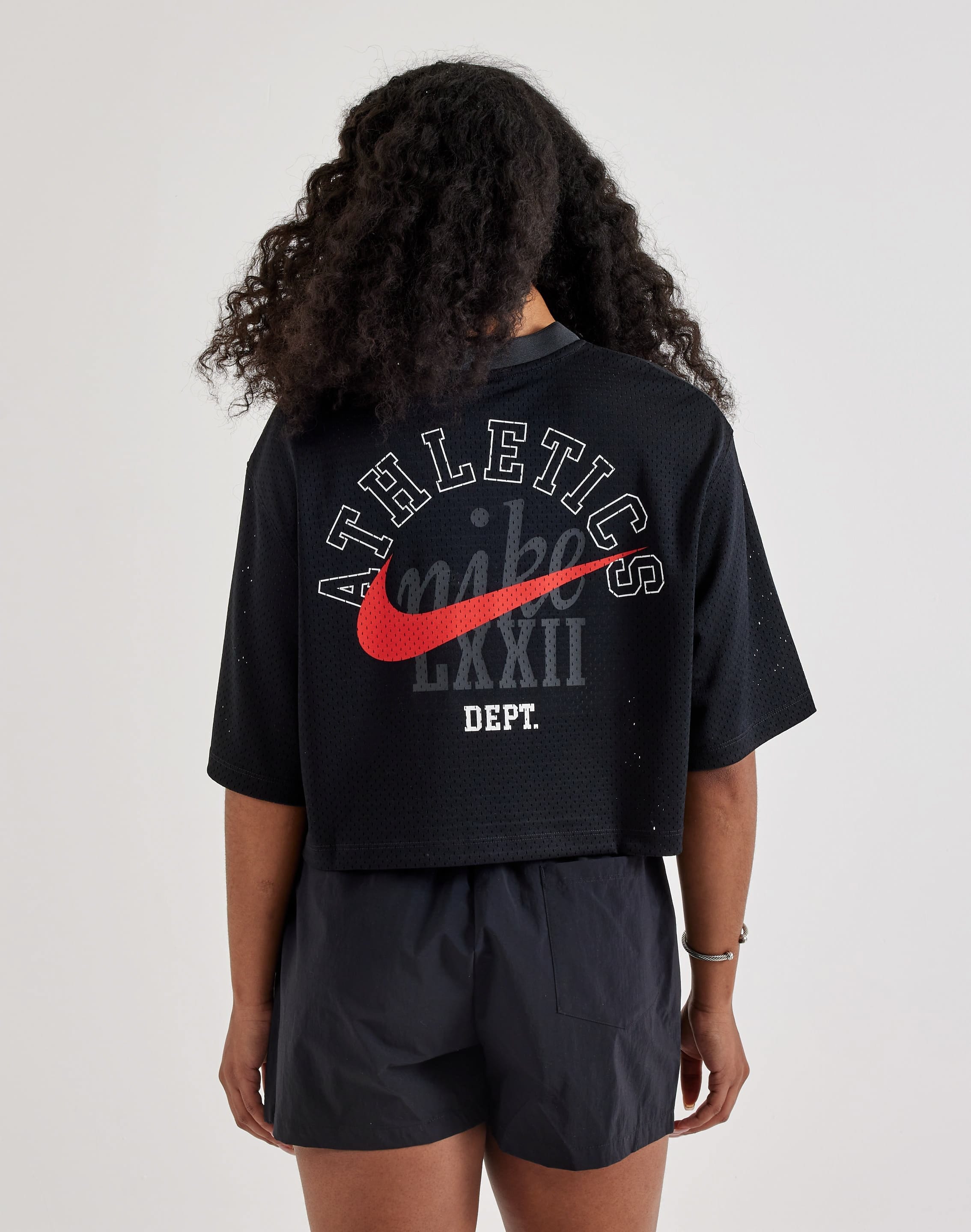 Nike Heritage Festival Cropped Mesh Jersey