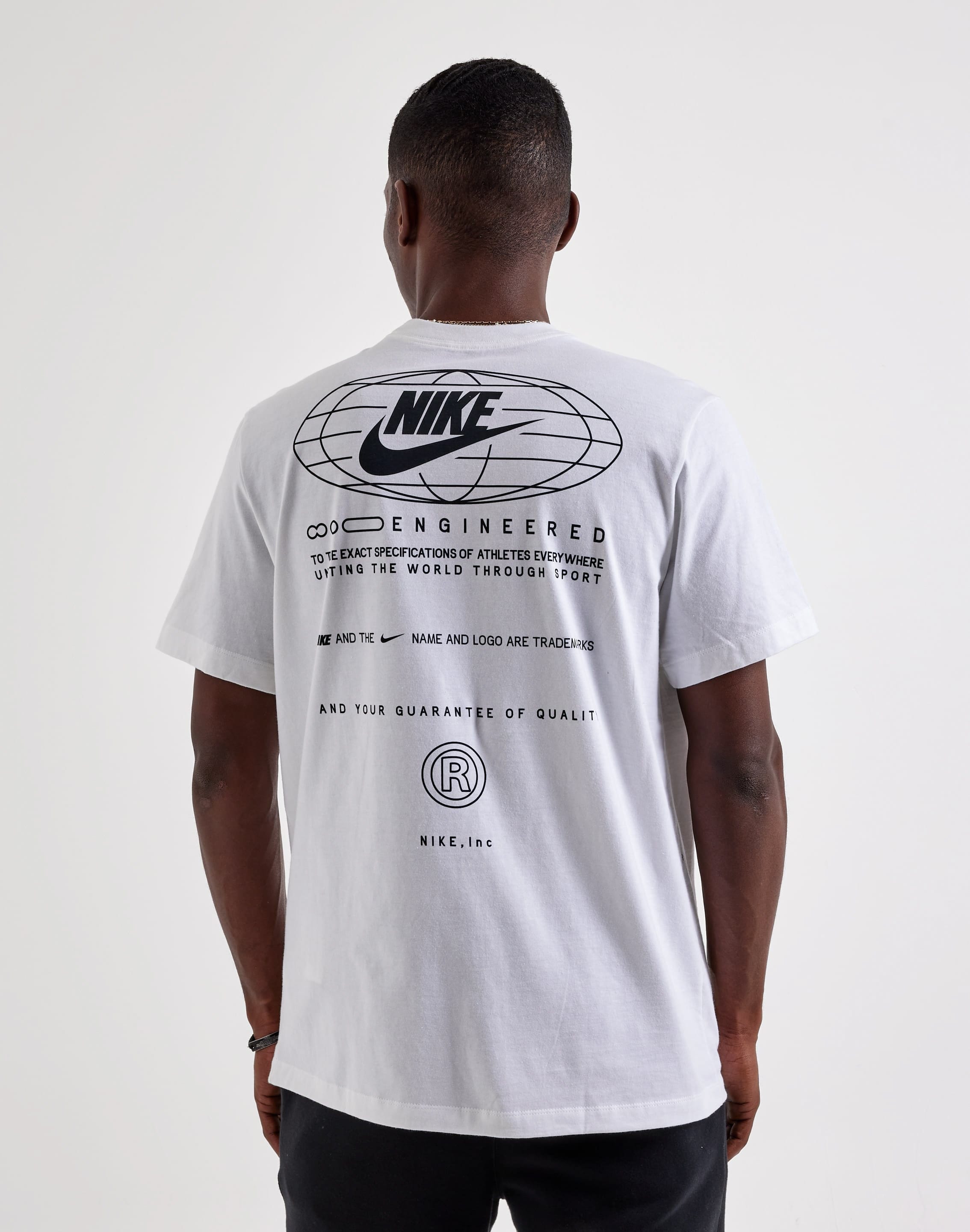 Nike Globe Logo Graphic T-Shirt