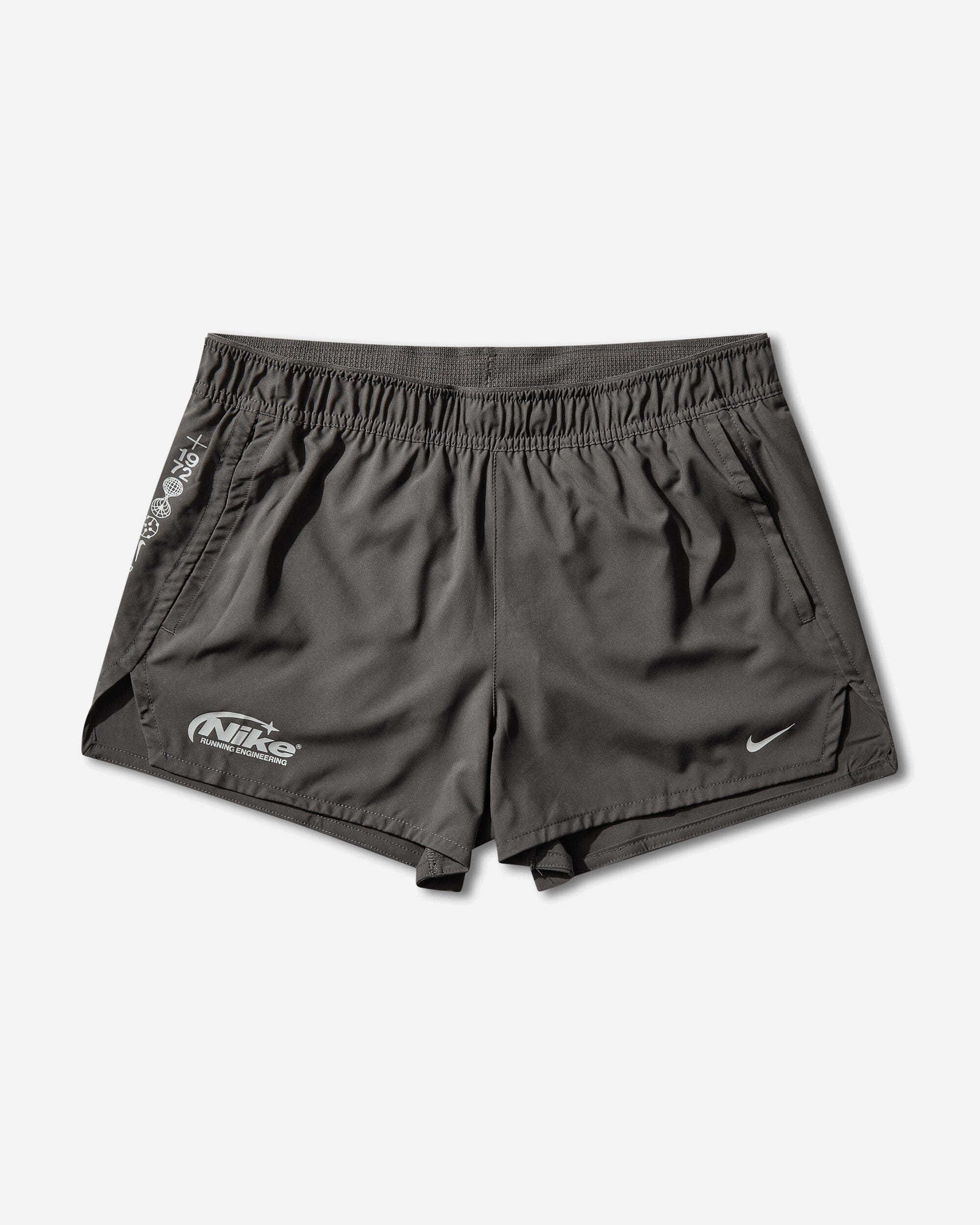 Nike Men's Dri - FIT 3in Brief - Lined Running Shorts Medium Ash