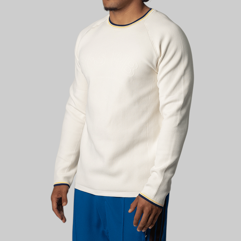 adidas Y - 3 by Wales Bonner Knit Base Top - Cream White