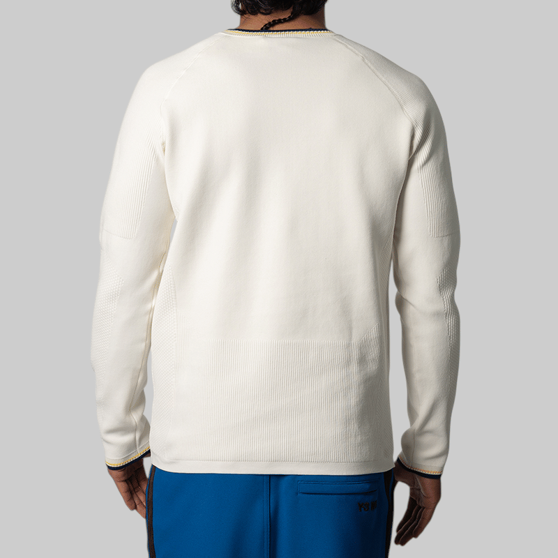 adidas Y - 3 by Wales Bonner Knit Base Top - Cream White