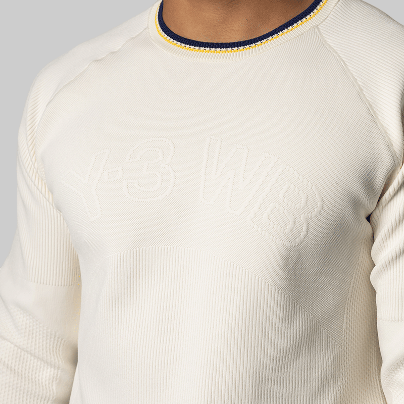 adidas Y - 3 by Wales Bonner Knit Base Top - Cream White